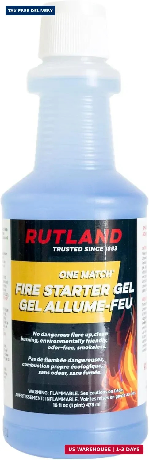 One Match Gel Fire Starter, 16 fl. oz.
