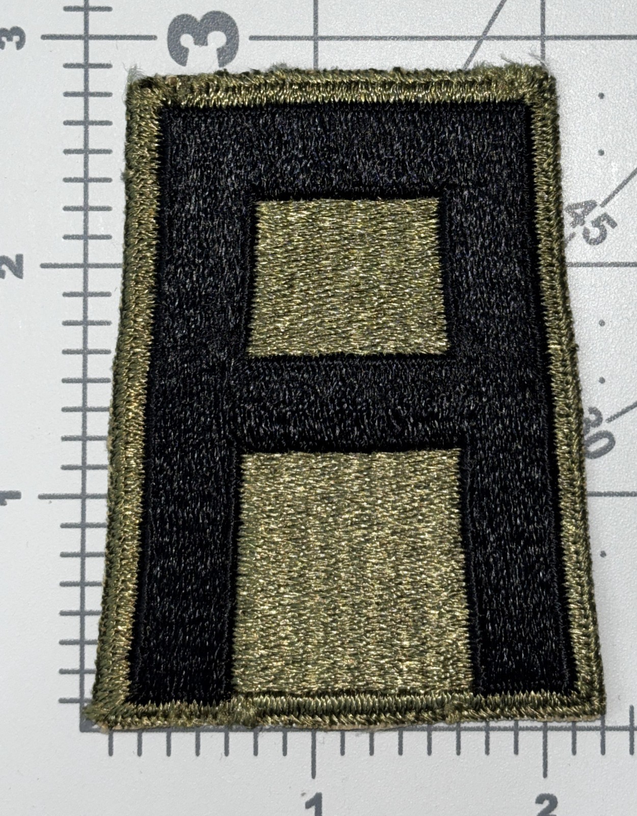 WW 2 US Army 1st Army Patch Inv# K8908
