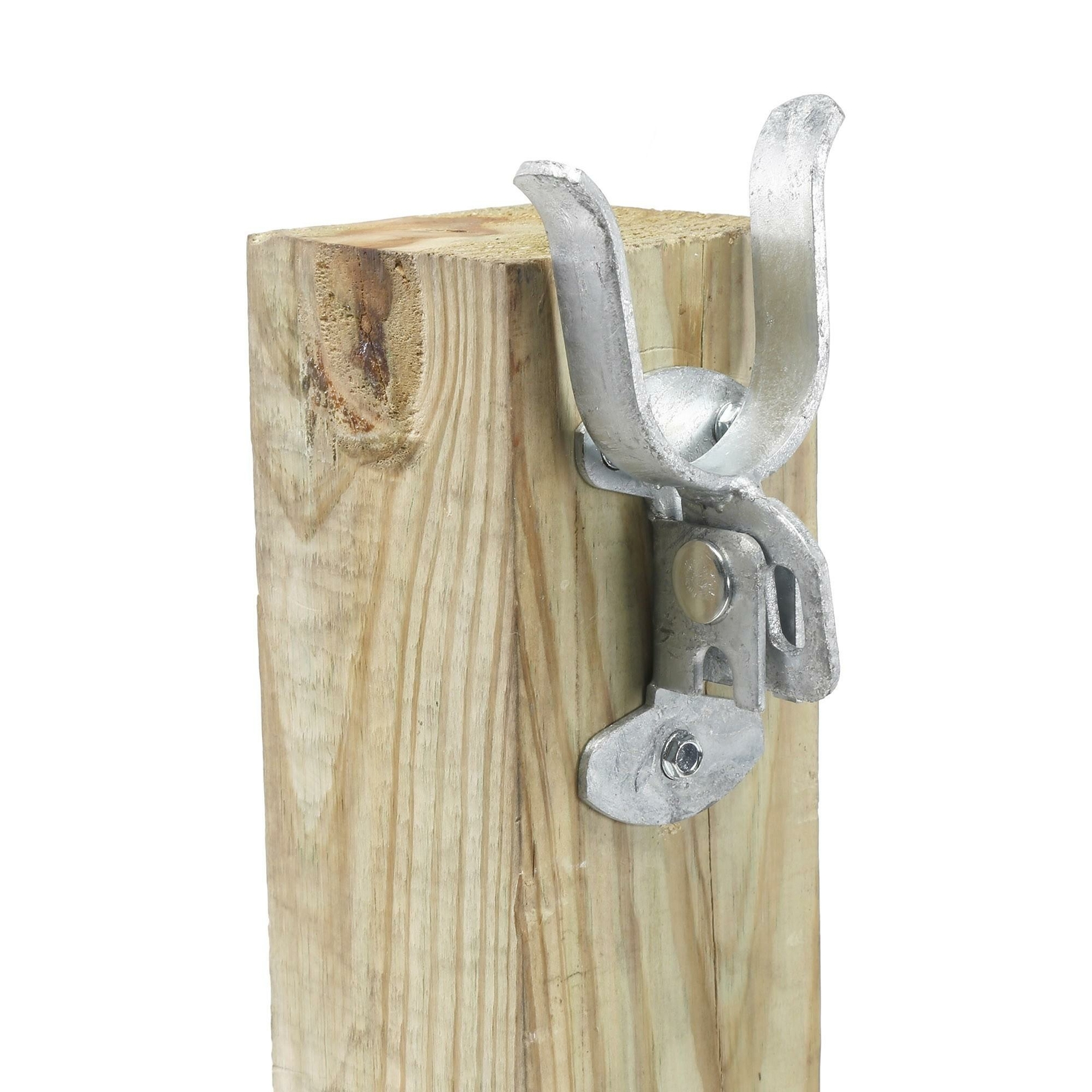 Gate Fork Latch - 1 5/8" Wall Mount - Chain Link Fence. Gate Hardware