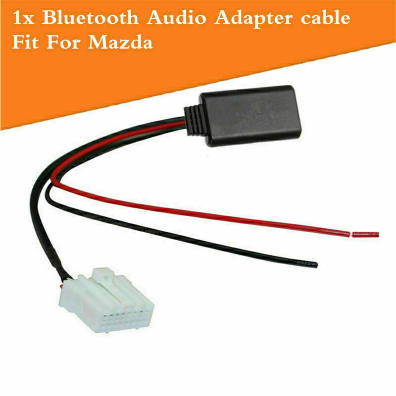 BLUETOOTH AUX Line IN Radio Female Interface For Mazda 2 3 5 6 RX8 MX5 2006-Up