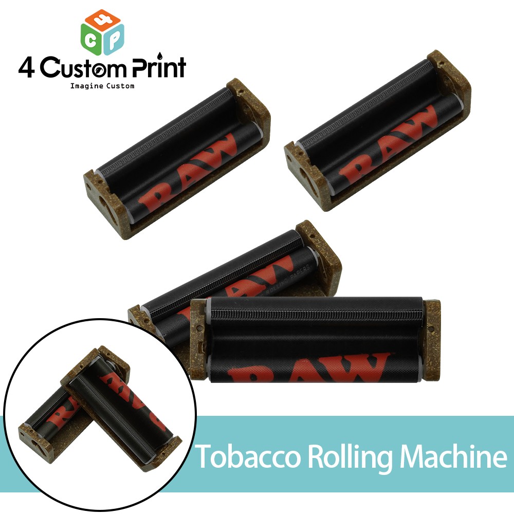 2 Packs RAW 70mm Automatic Cigarette Tobacco Rolling Roller Machine Single Wide