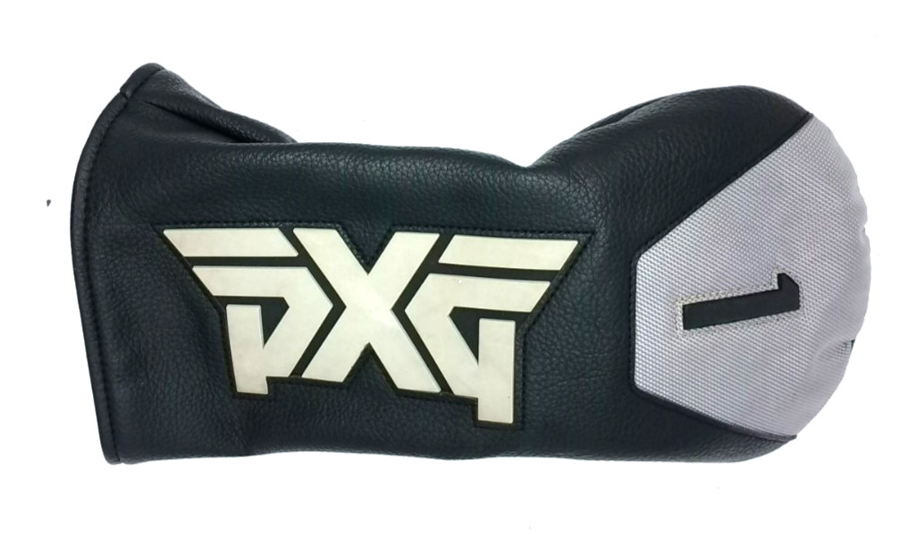 PXG Black Gray #1 Driver Headcover Preowned Condition GREAT