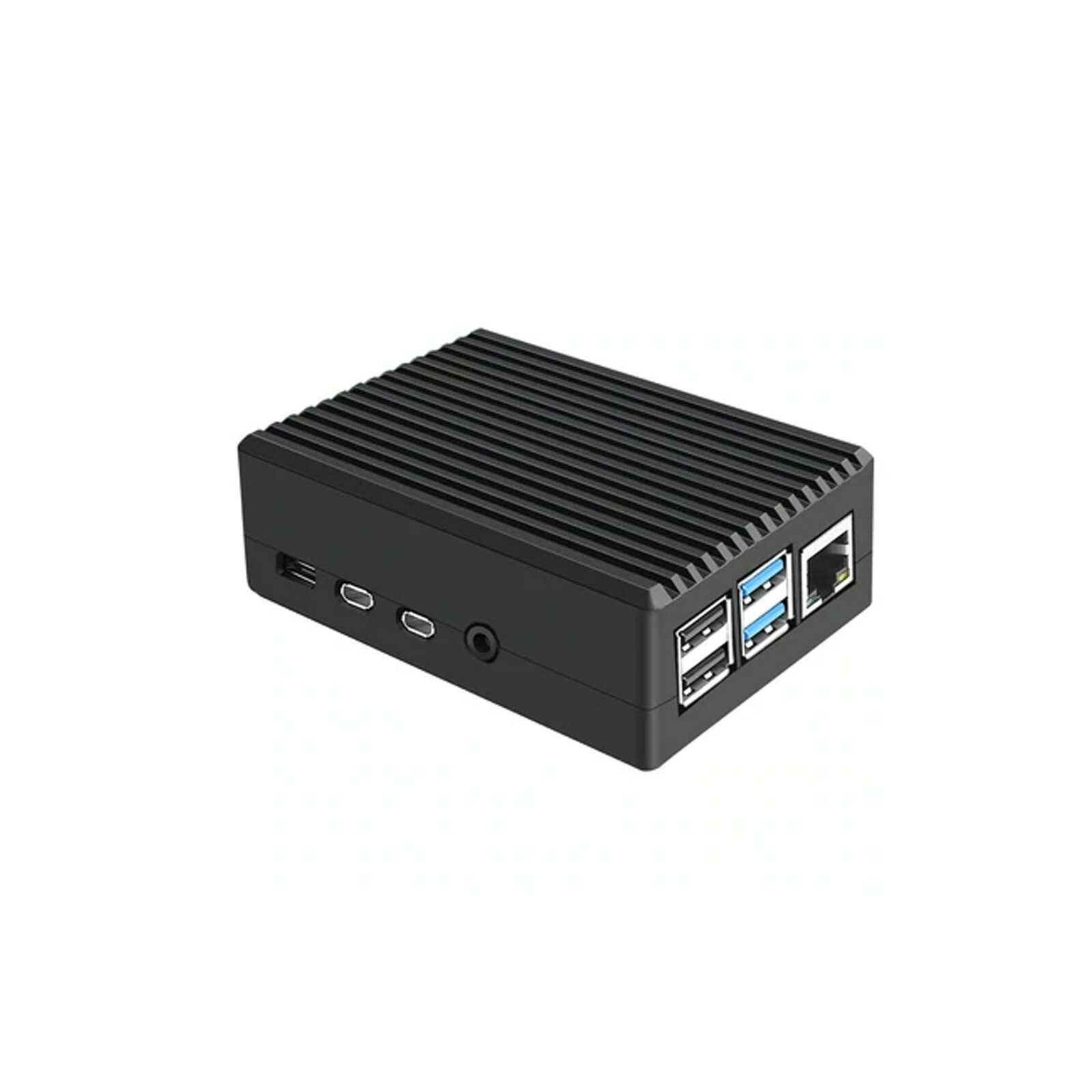 AAAwave ODS716 Aluminium Alloy Cooling Case for Raspberry Pi 4B - Black