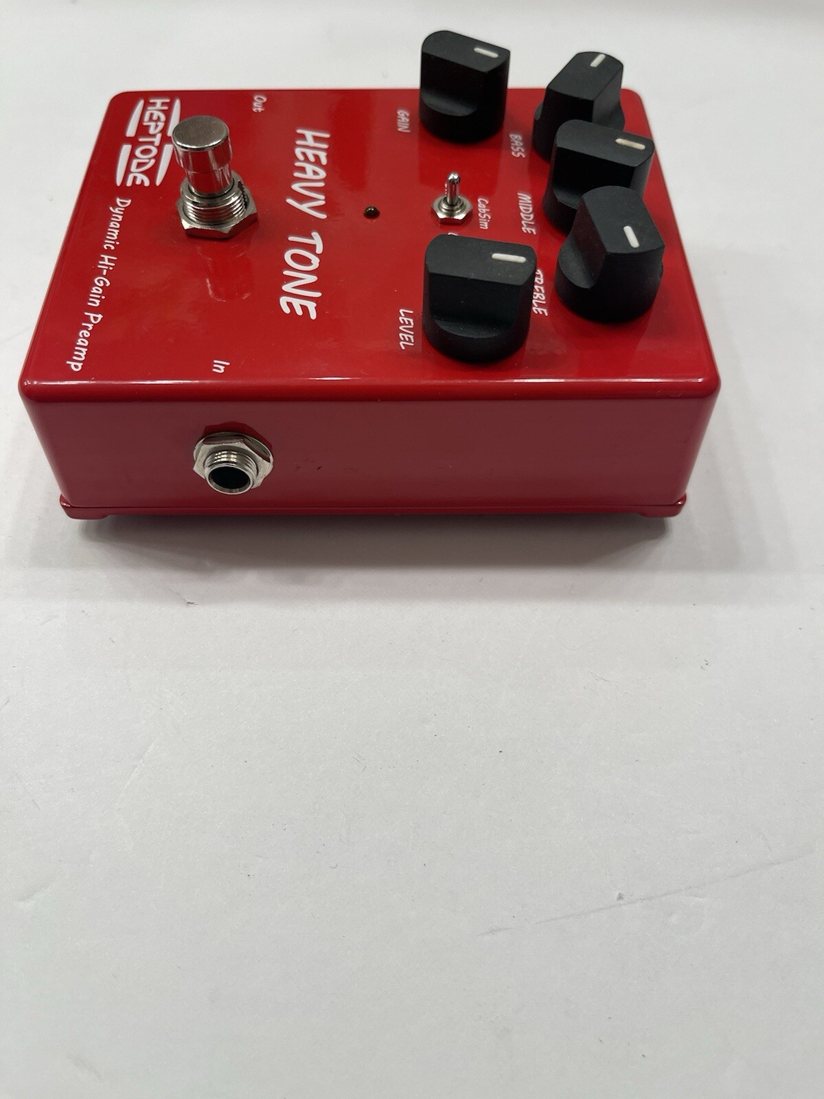 Heptode Heavy Tone Dynamic High Gain Preamp Overdrive Rare Guitar Effect Pedal