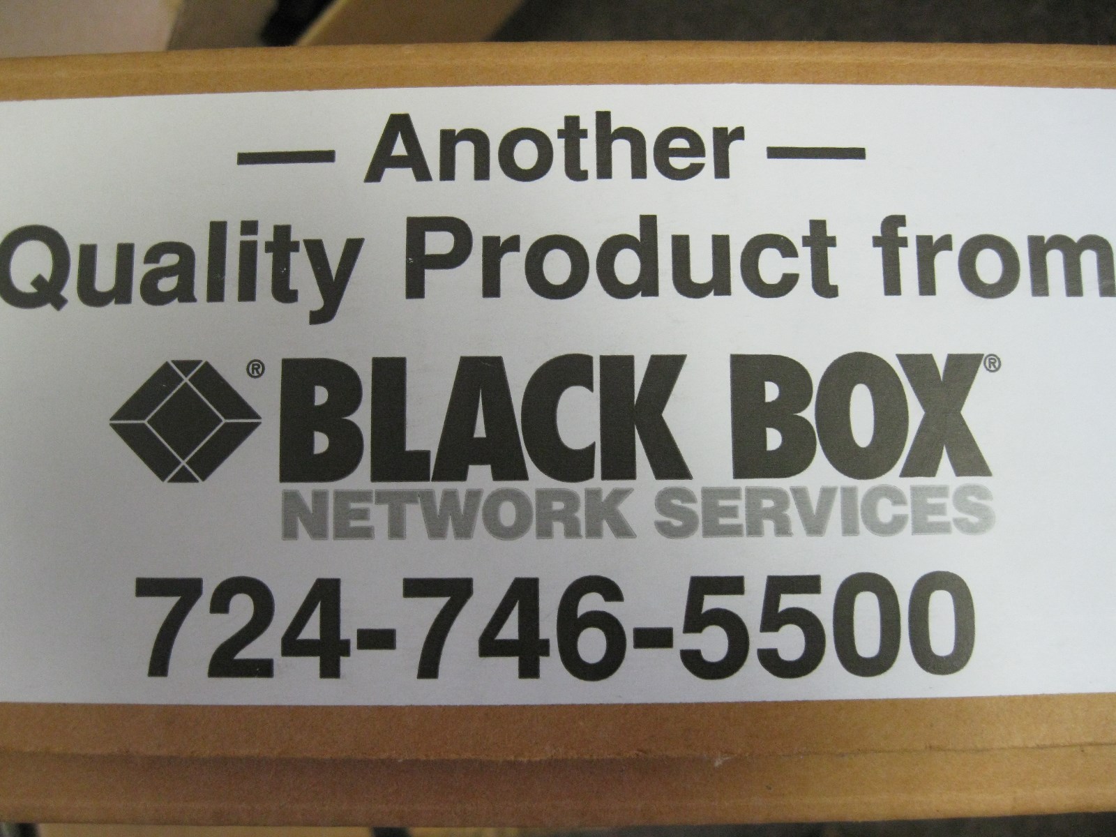 BLACK BOX SROO1A RACKMOUNT CHASSIS-BLANK