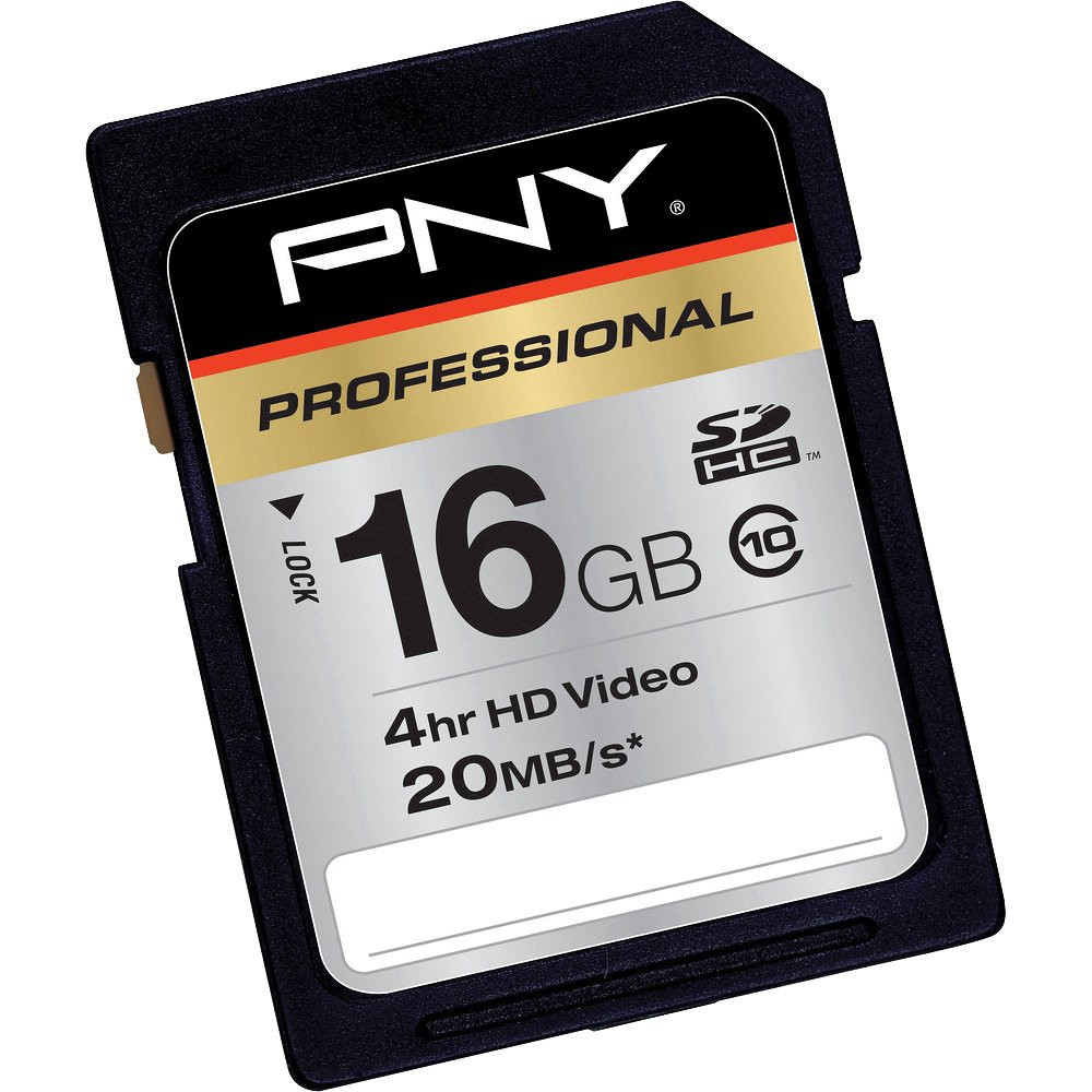 PNY 16G class 10 SD card for Nikon Coolpix L820 S31 S5200 S9500 L28 D5200 camera