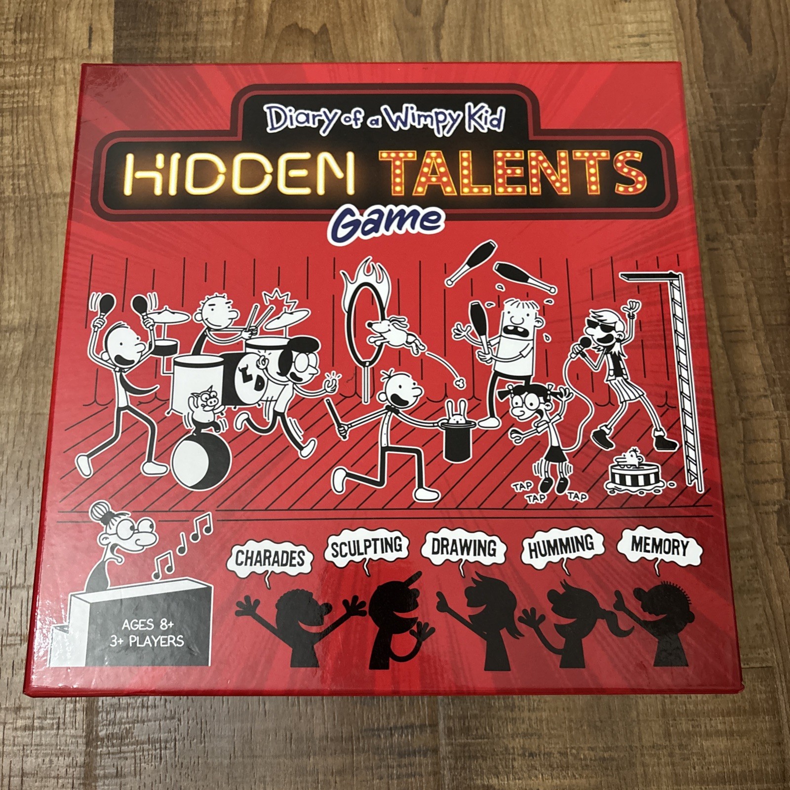 New Sealed Diary Of A Wimpy Kid Hidden Talents Board Game Go! Games 2023