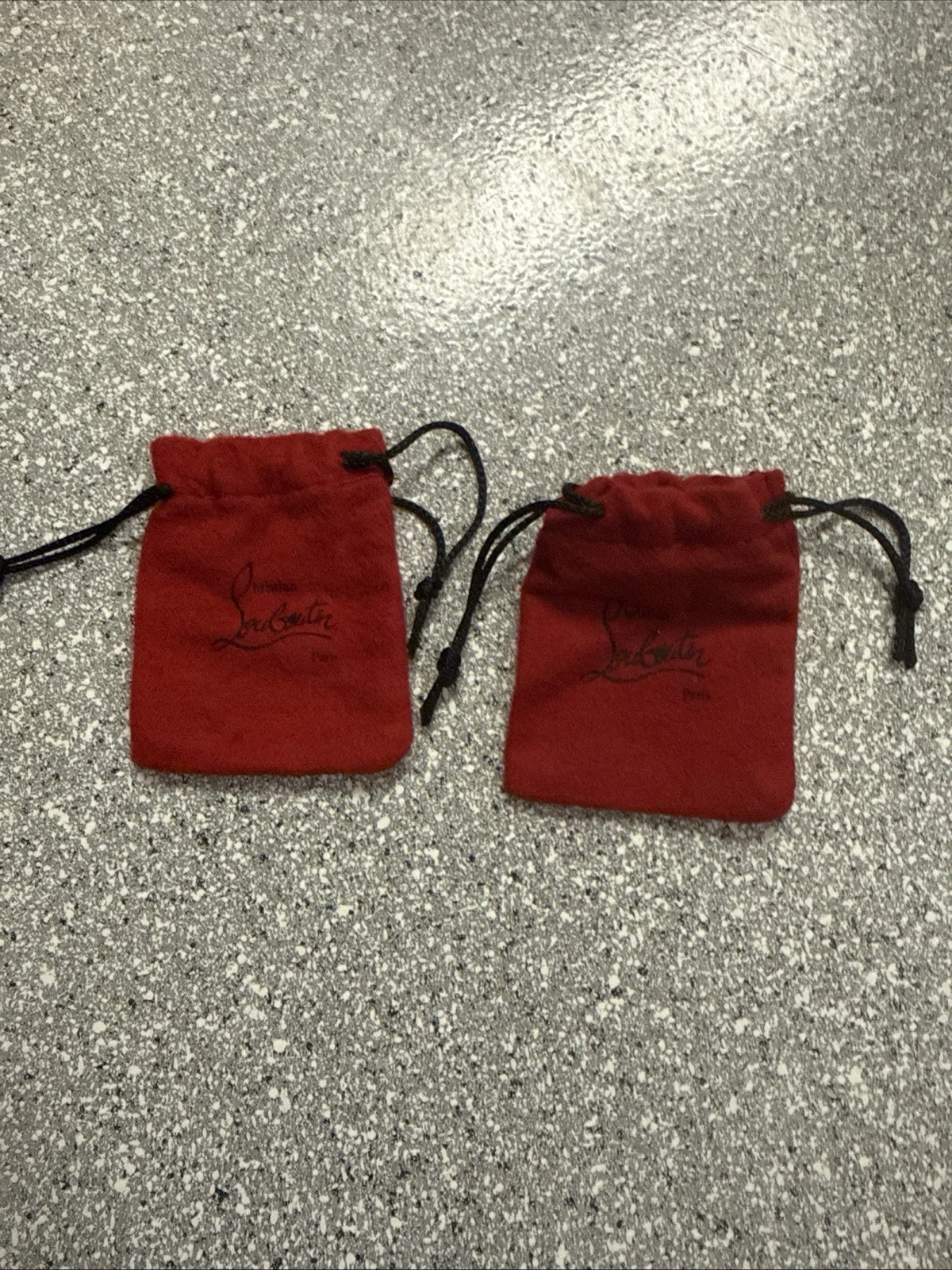 2 Christian  Louboutin  Empty Heel Tap Dust Bag Dustbag’s