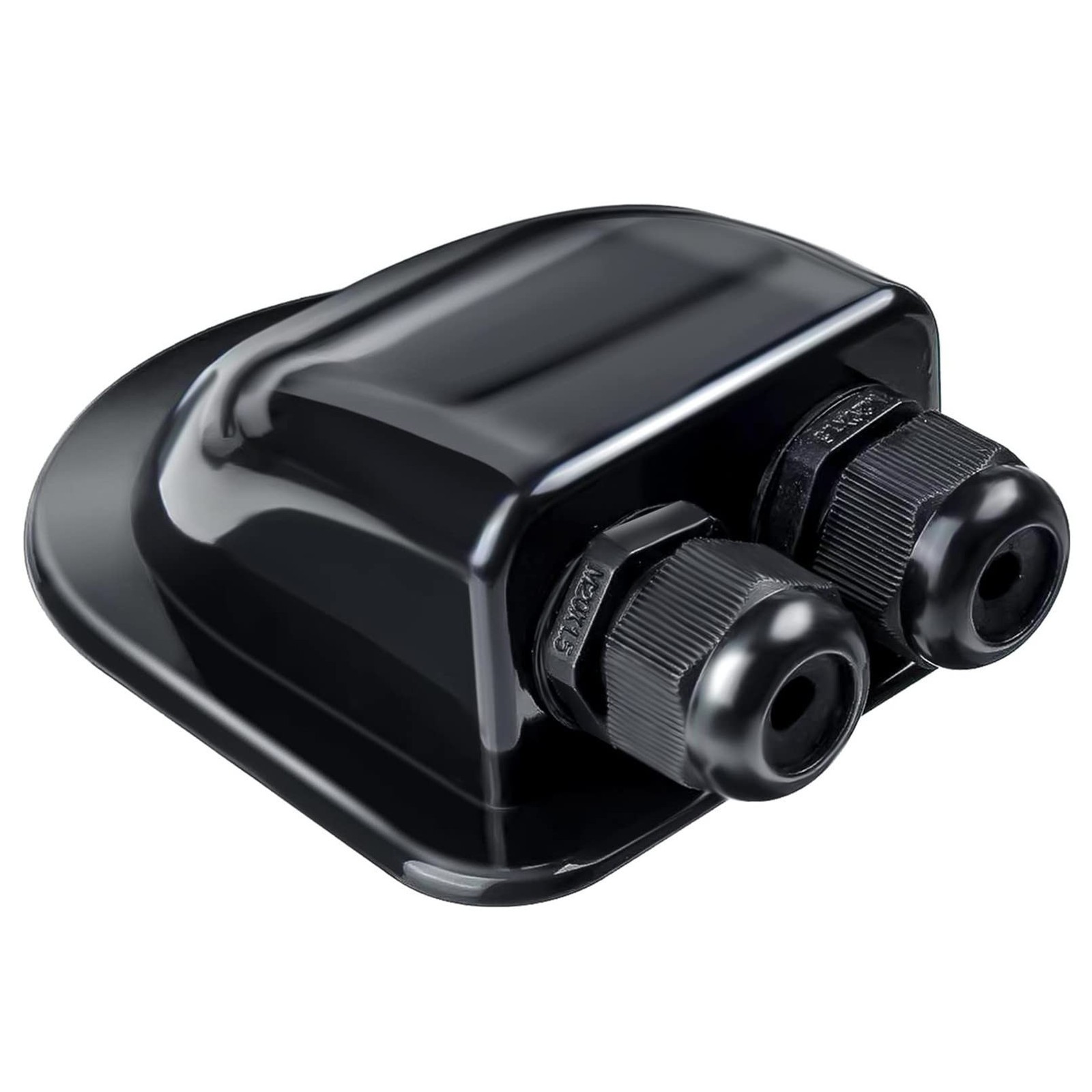 Solar Cable Entry Gland Waterproof Double Cable Connector Cover Solar Photovo...