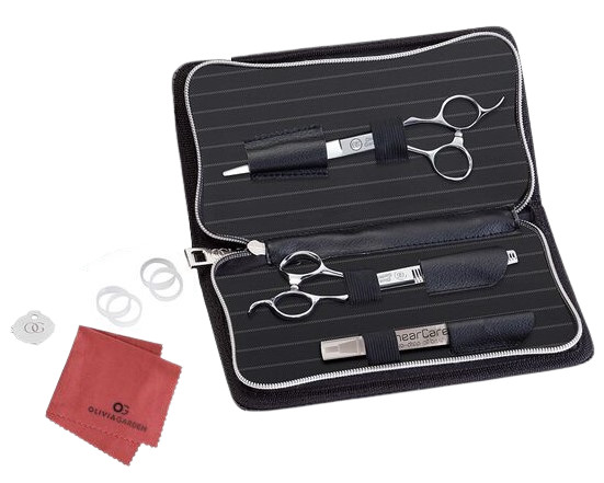Olivia Garden SilkCutPro Professional Cutting kit 5.75" Shear SKP-C02 NEW