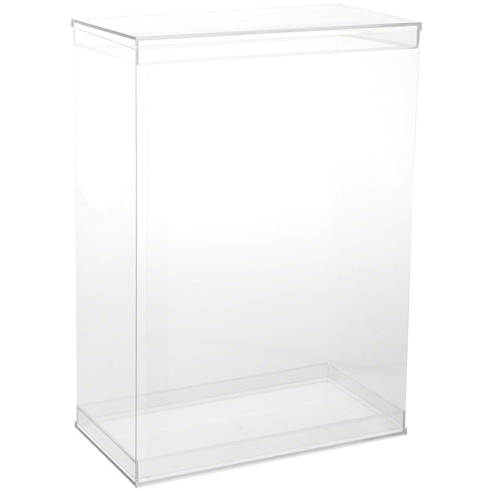 DollSafe Deluxe Clear Folding Display Case with Acrylic Top and Base for 11-1...