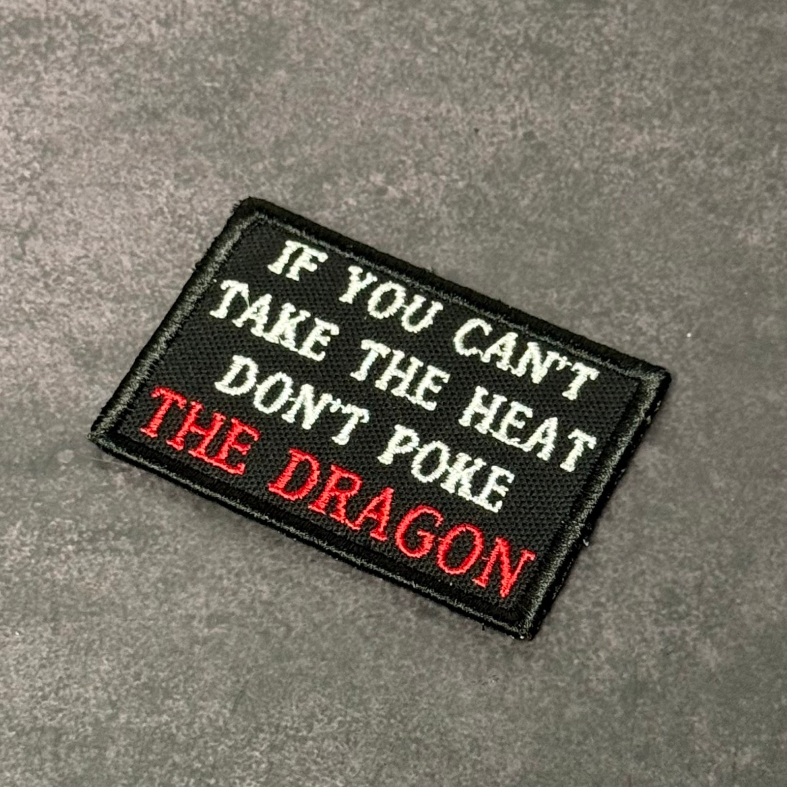 If You Can't Take The Heat Funny Morale Patch, 2x3" | VELCRO® Brand Fastener