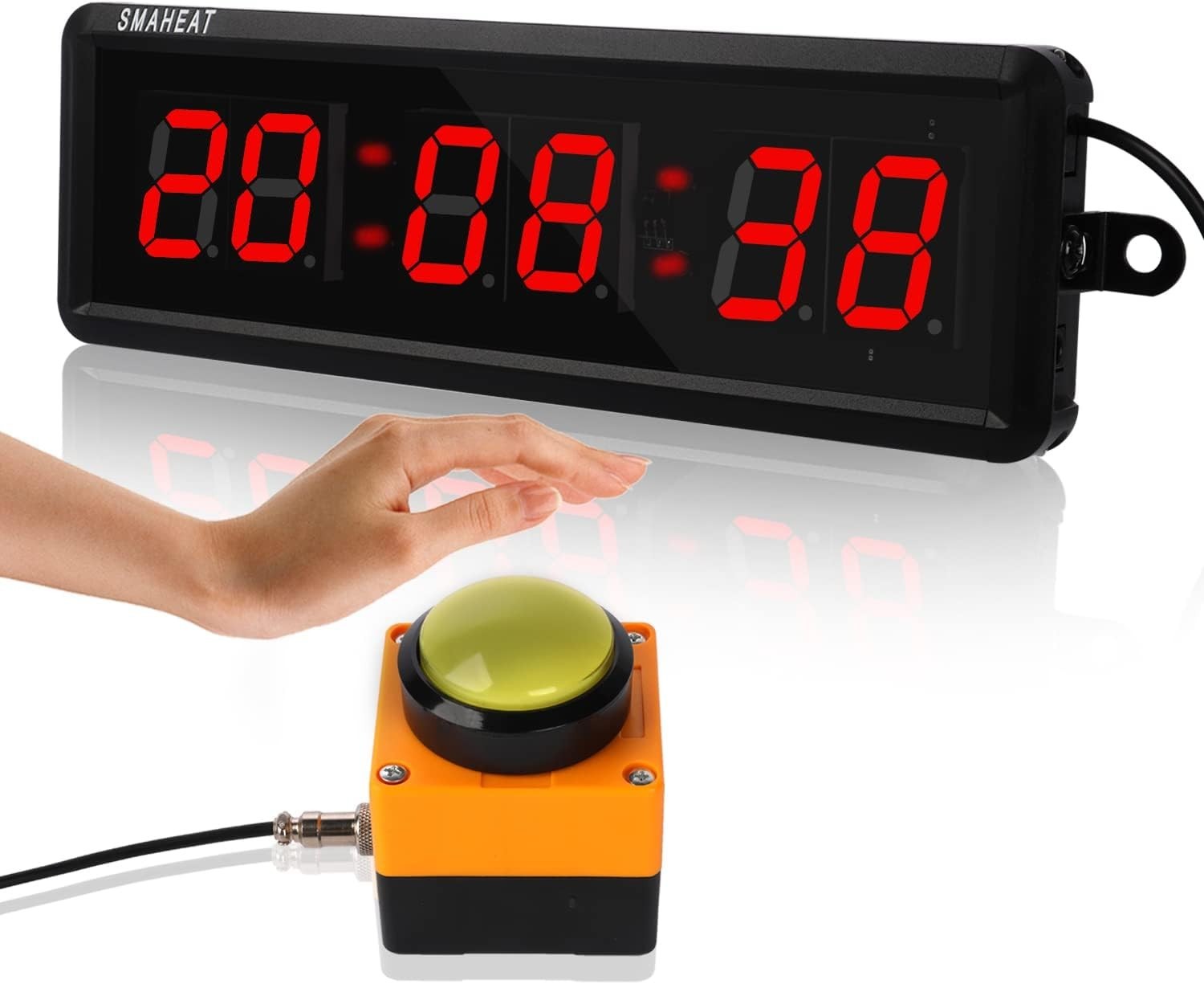 Fitness Timer with Stopwatch Button, Suitable for School/exam/Home Exercise/G...