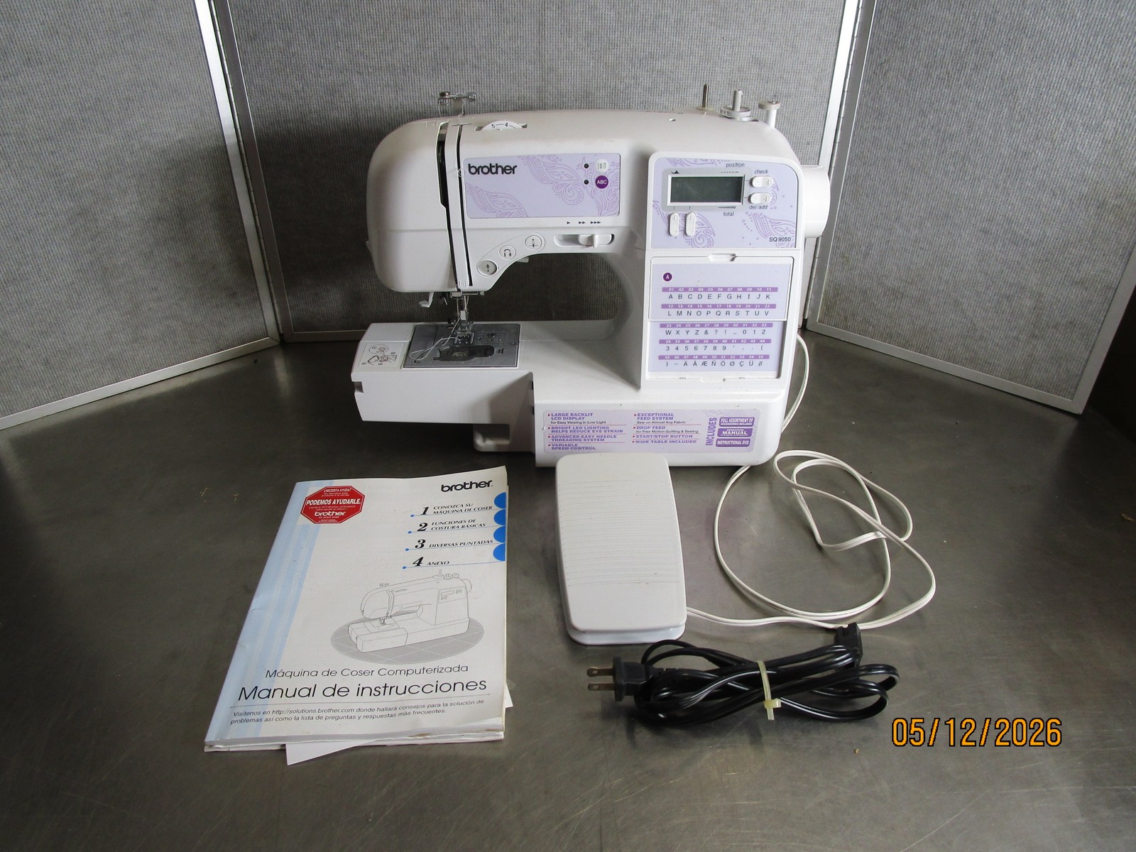 Brother SQ9050 Sewing Machine