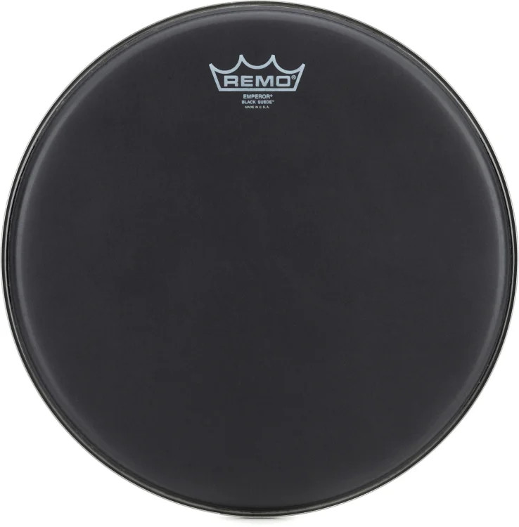 Remo Emperor Black Suede Drumhead - 13"