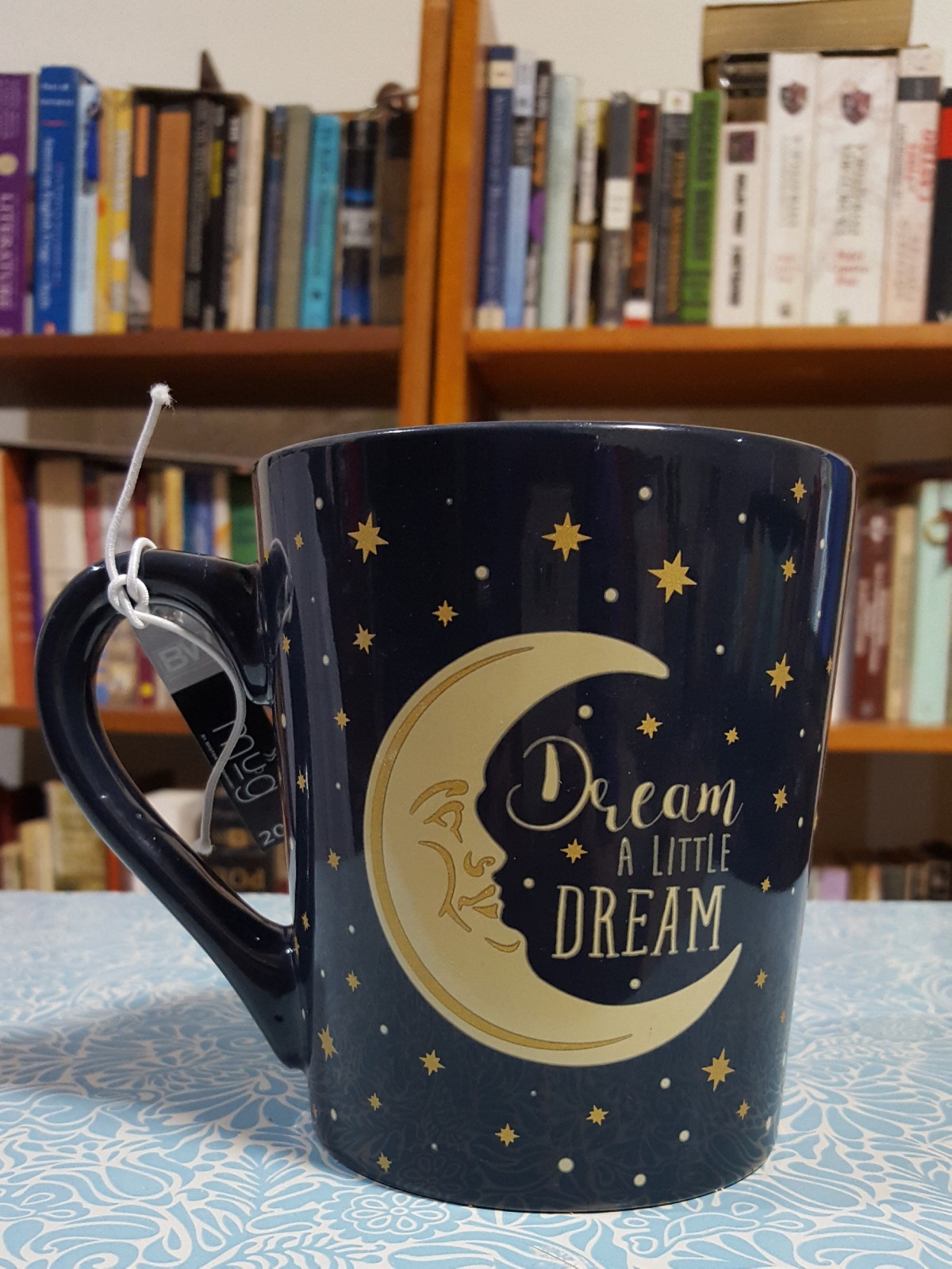 DREAM A LITTLE DREAM Celestial 20oz mug NEW by BostonWearHouse