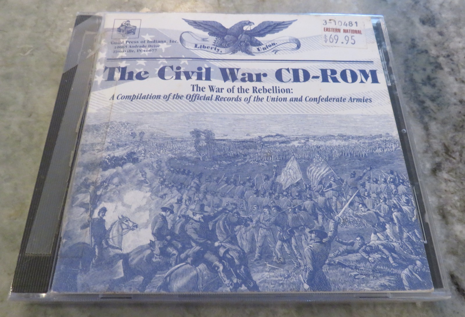 Civil War CD ROM ~ Guild Press of Indiana ~ Records of Union Confederate Armies