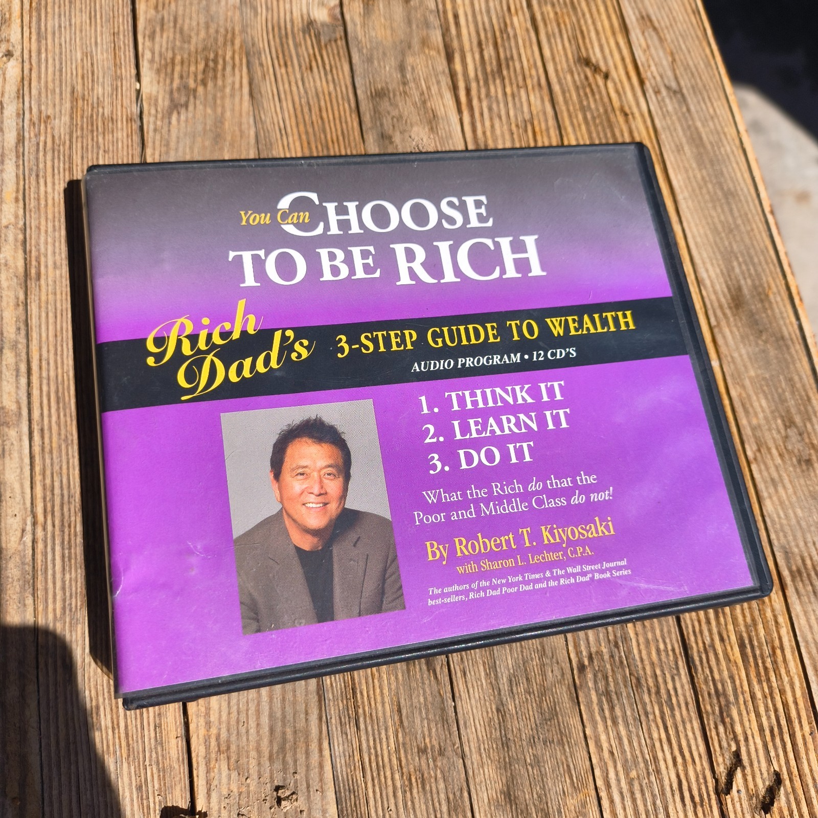 Rich Dad's 3-Step Guide To Wealth - You Can Choose To Be Rich 12-CD New  Sealed