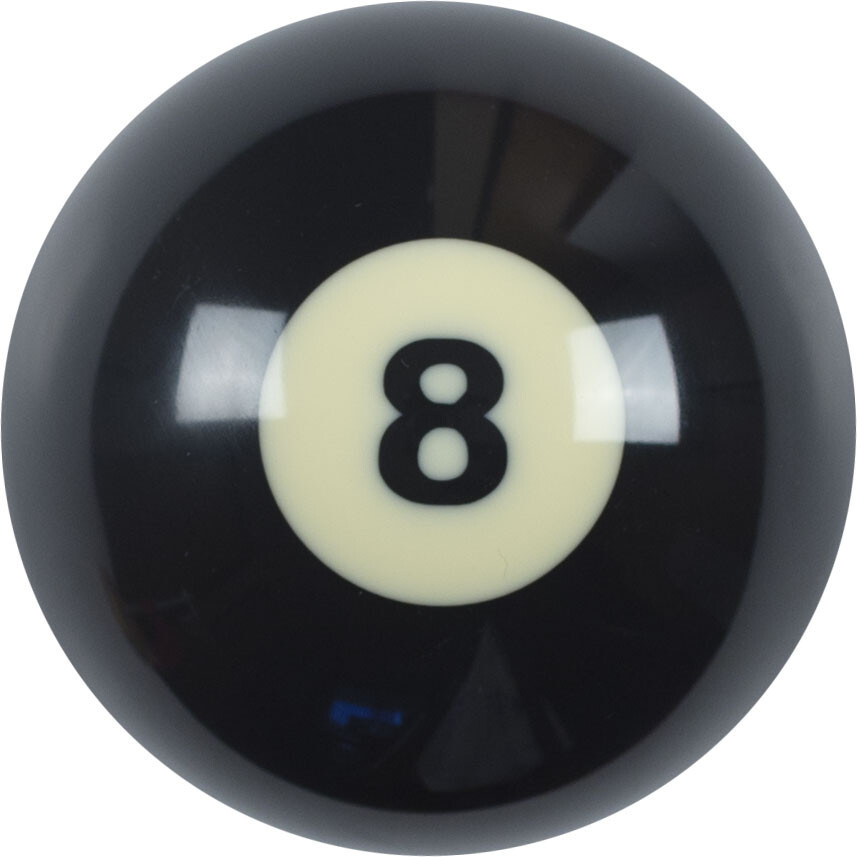Action #8 Standard Replacement Pool Ball - RBSTD