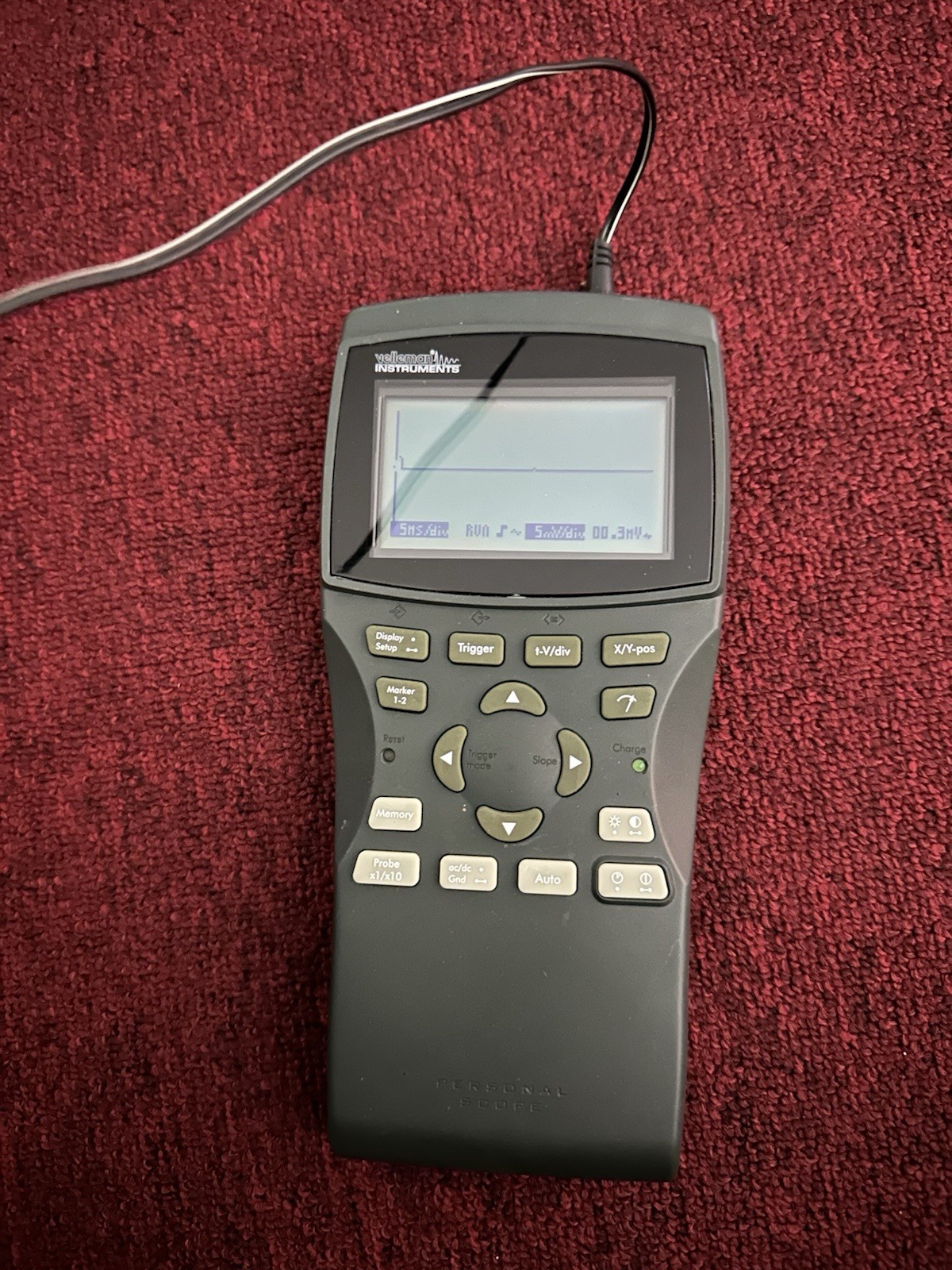 Velleman Instruments Personal Scope Handheld Oscilloscope HPS 10