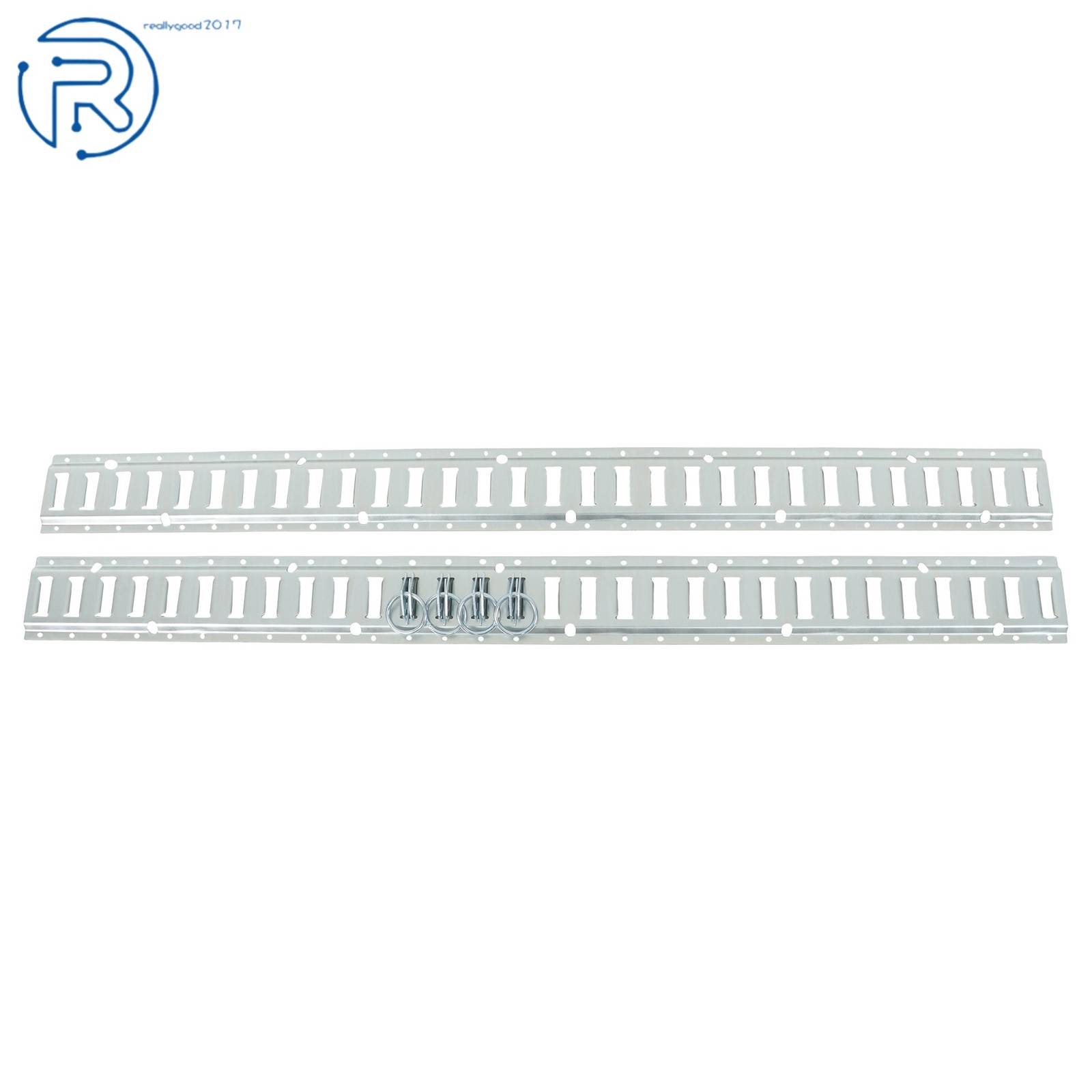 Durable 12 Pack 5' E Track Tie Down Rail System Horizontal High Quality For Vans