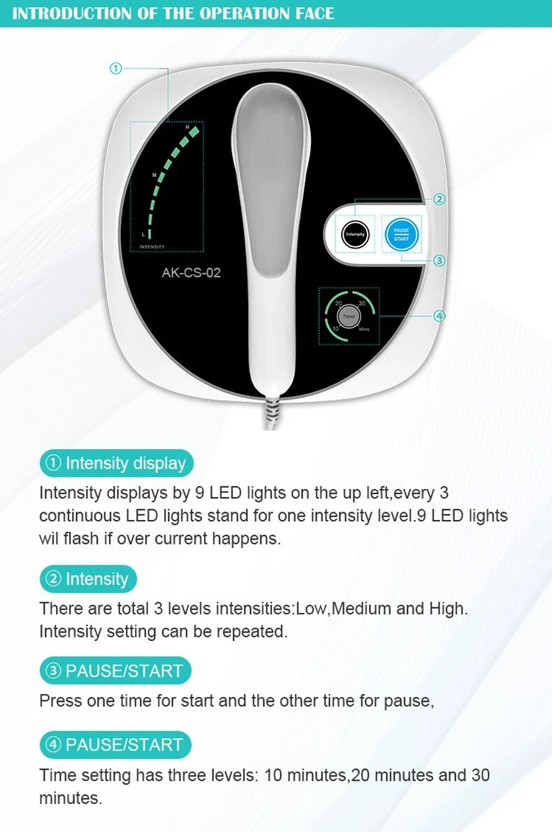 Ultrasonic Physiotherapy Instrument AK-CS-02