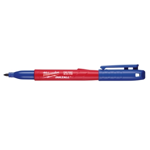 Milwaukee 48-22-3180 INKZALL Blue Fine Point Marker 36 pk