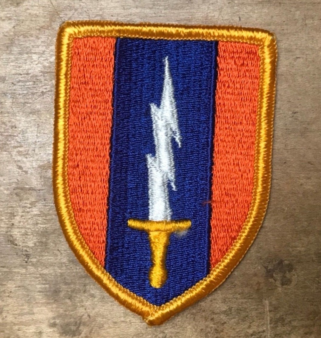 US ARMY  PATCH 1ST SIGNAL BRIGADE DRESS UNIFORM