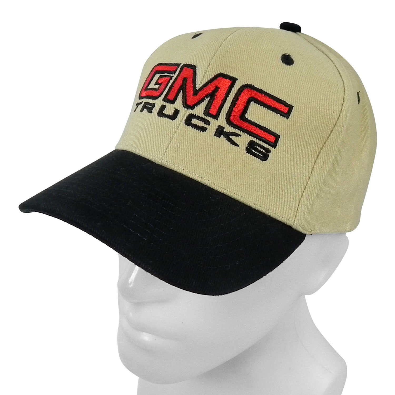 GMC Truck Beige Black Baseball Hat