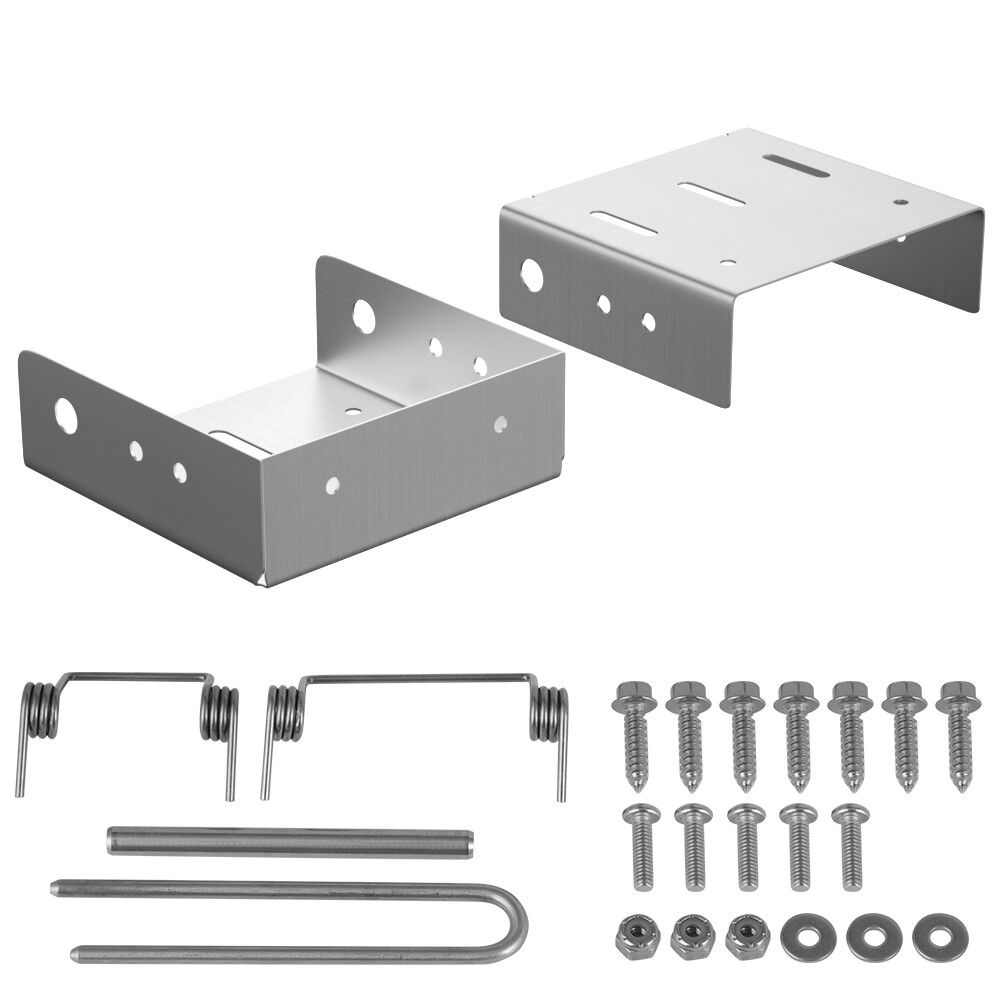 SPRING BACK BRACKET For Humminbird, Garmin or Lowrance Replacement Transducer US