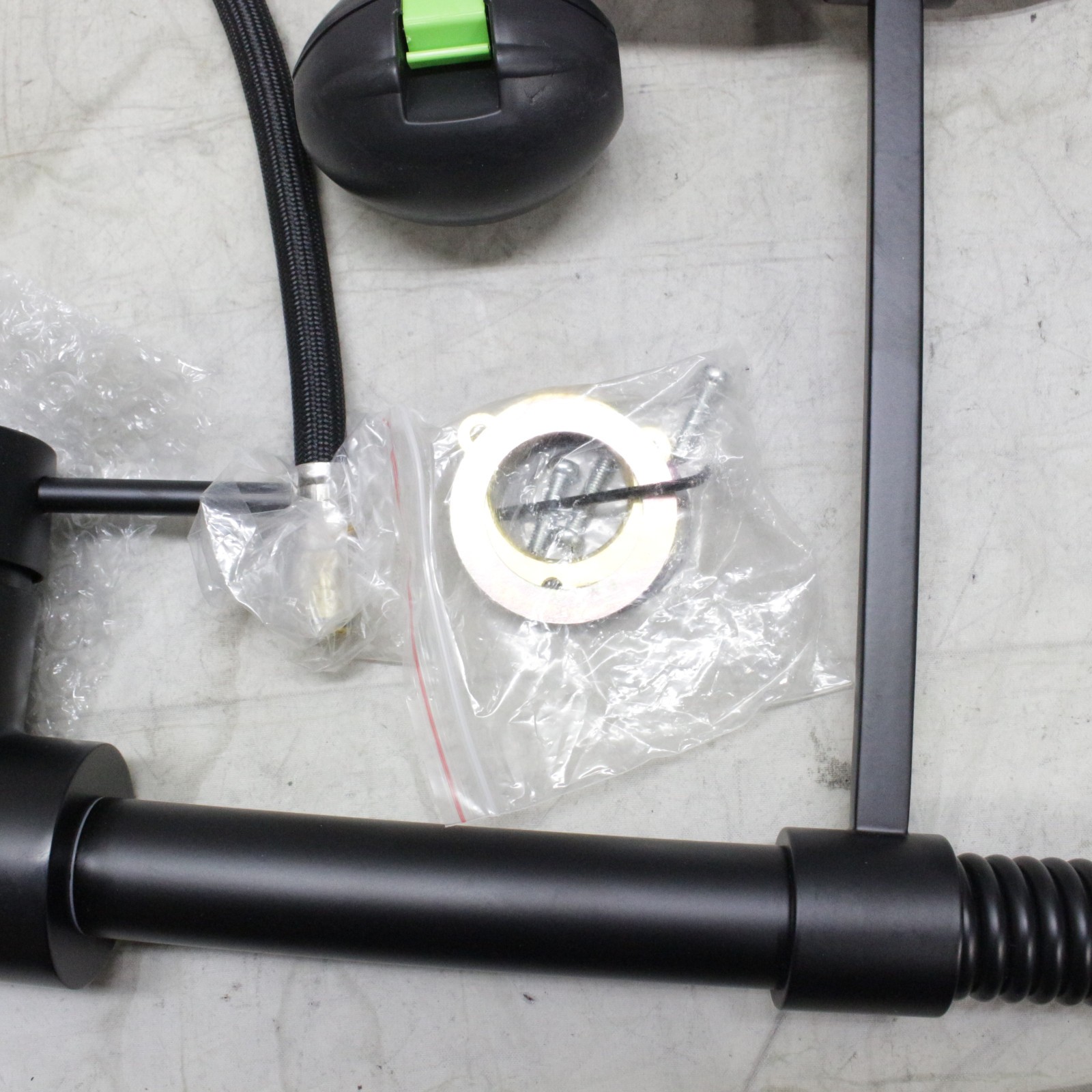 Miseno MNO6557FB Mia Pulldown Kitchen Faucet, Flat Black