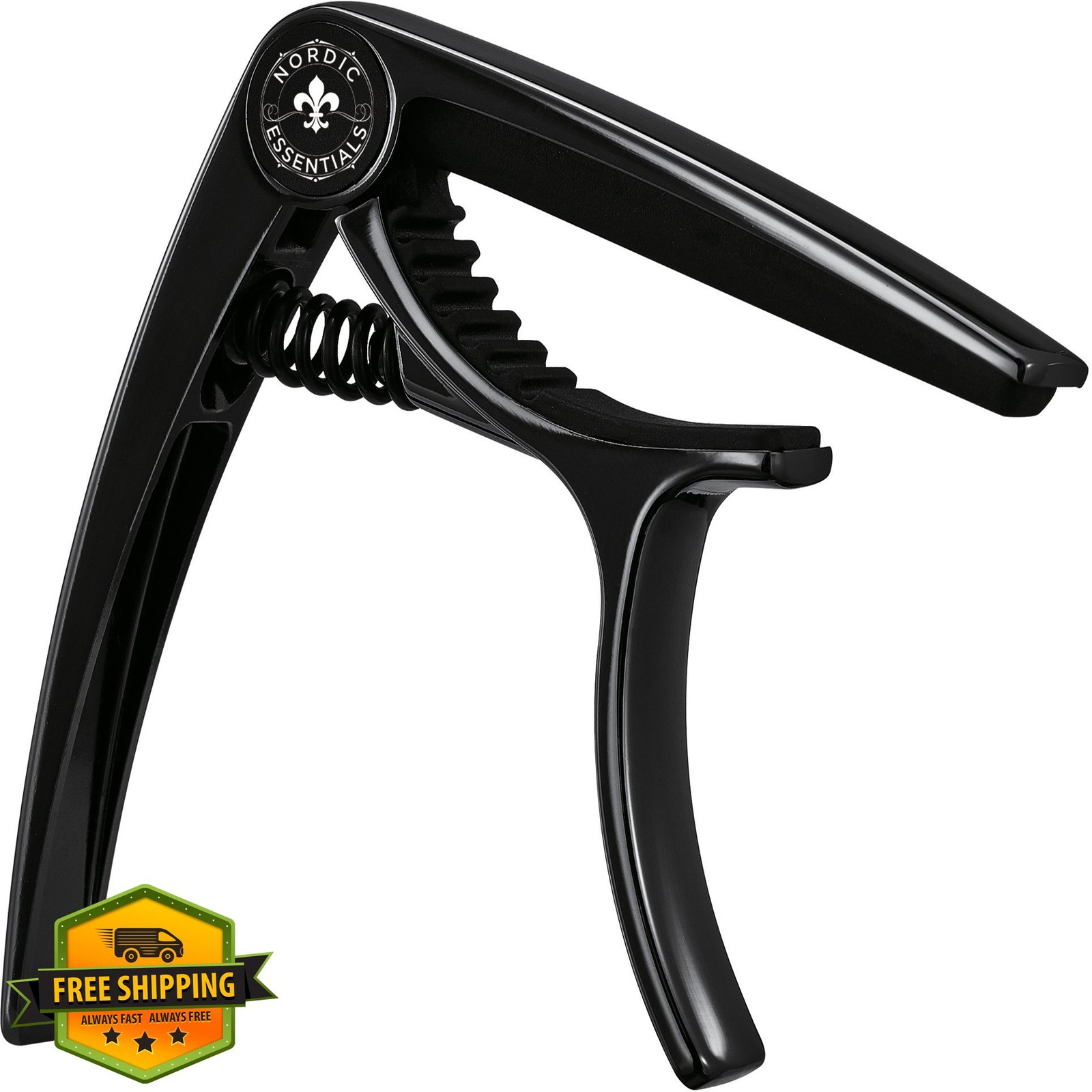 Nordic Essentials Guitar Capo Zinc Alloy for Acoustic Ukulele Banjo Bass