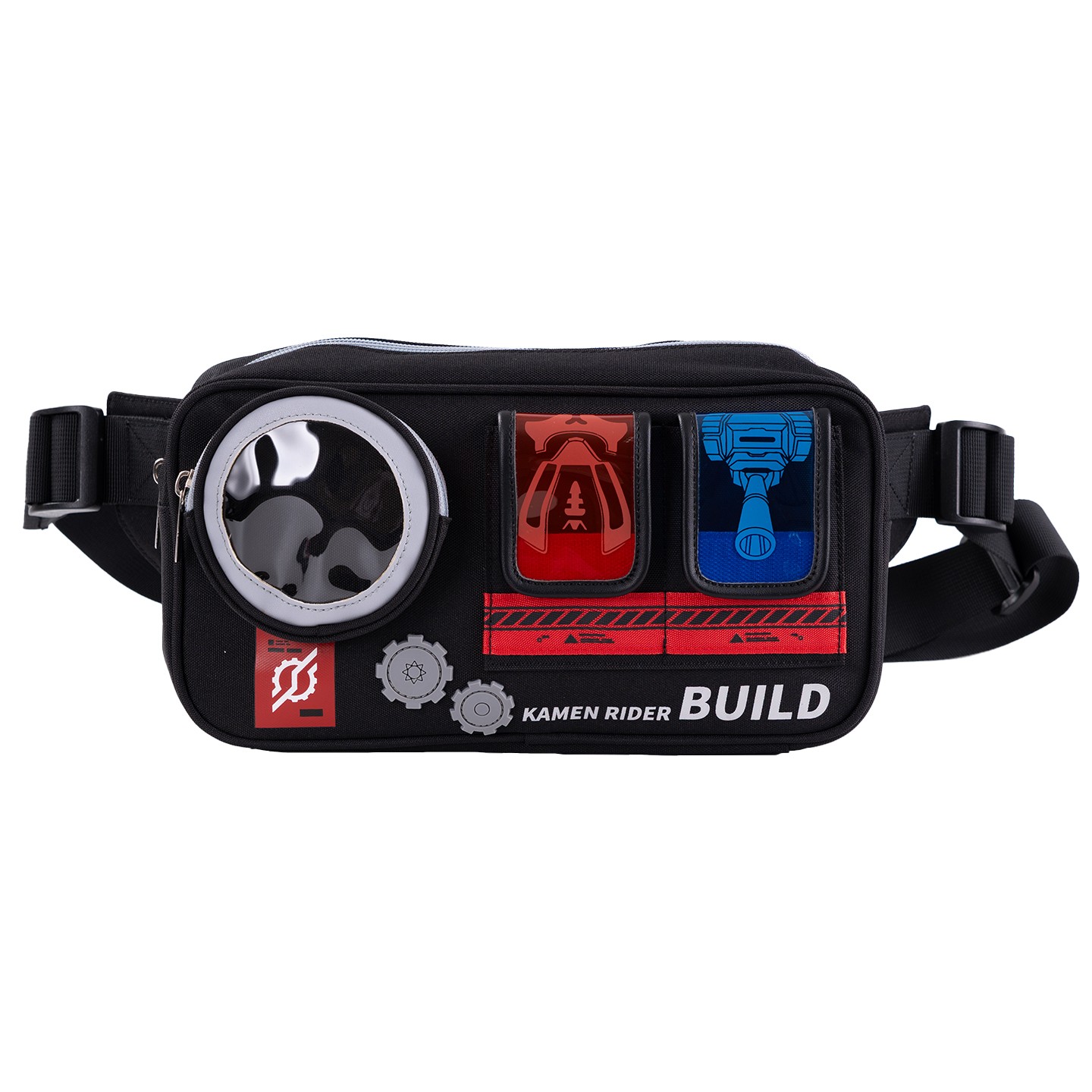 Anime Kamen Rider Build 28CM Oxford Outdoors Chest Shoulder Crossbody Bag Gift