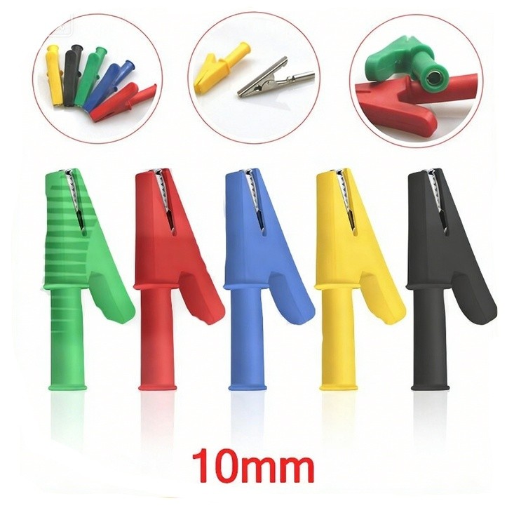 Electric Insulated Test Crocodile Clamps Alligator Clips Clamps Alligator Clips