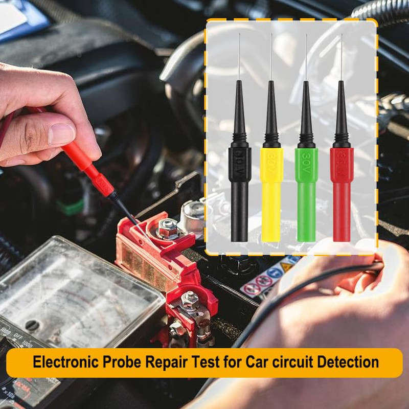 Piercing Clip Test Probe, 0.7Mm Wire Piercing Probe Test Probe Pins Insulation P