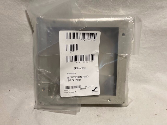 SIMPLEX Extension Ring SG Guard 4098-9847 - NEW - FAST FREE SHIPPING
