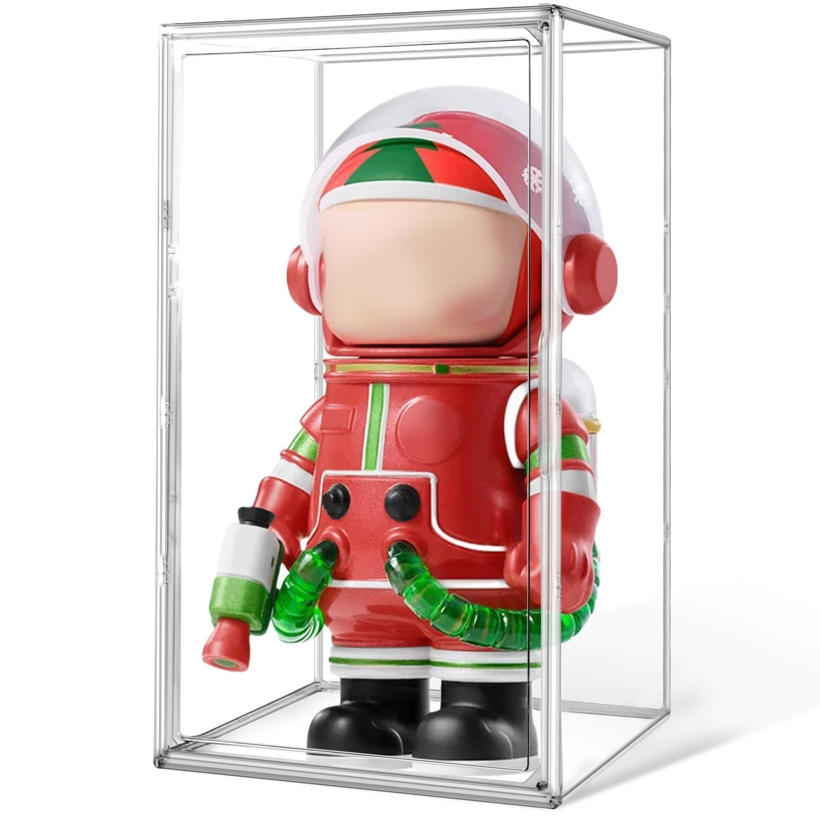 23.6 inch Tall Acrylic Display Case 13.8'' x 12.2'' x 23.6'' Stackable Boot &...