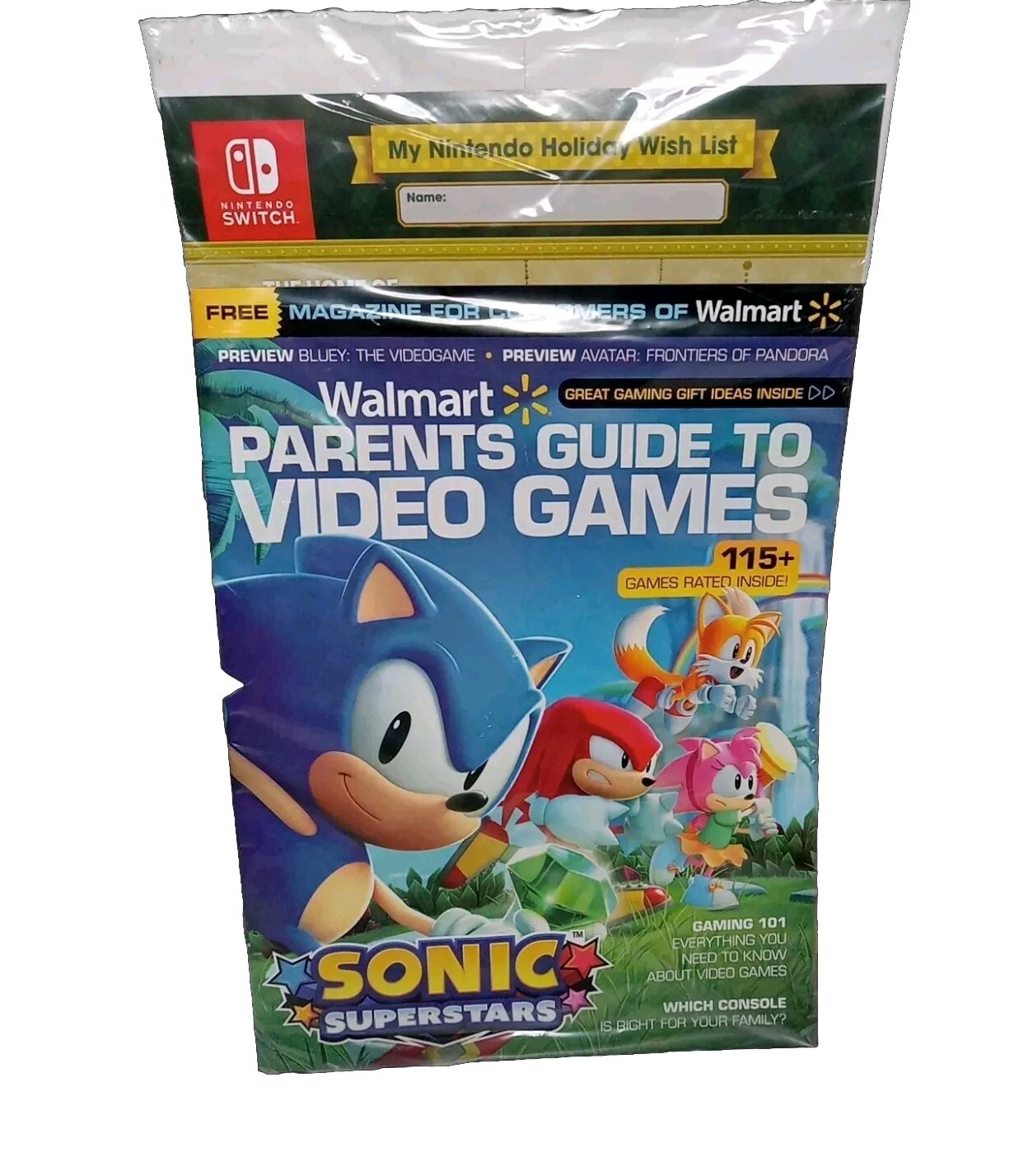 Walmart Parents Guide To Video Games Christmas Holiday Magazine Bagged 2023