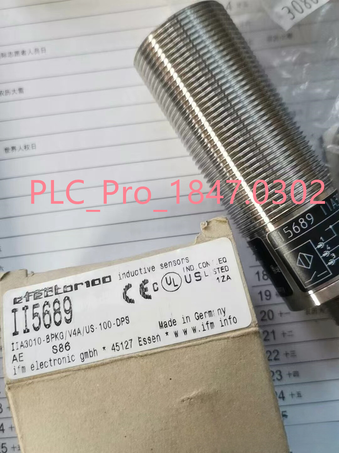 II5689 1PCS Brand New IFM II5689 Proximity Switch Sensor  Fast delivery