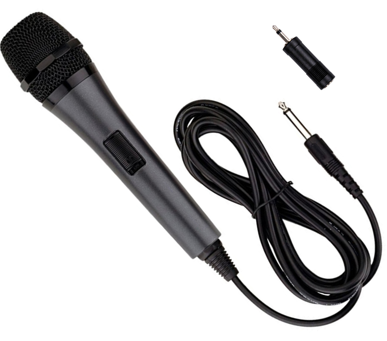 Replacement/Additional Microphone for Karaoke Singing Party Machine w/10Ft. Cord