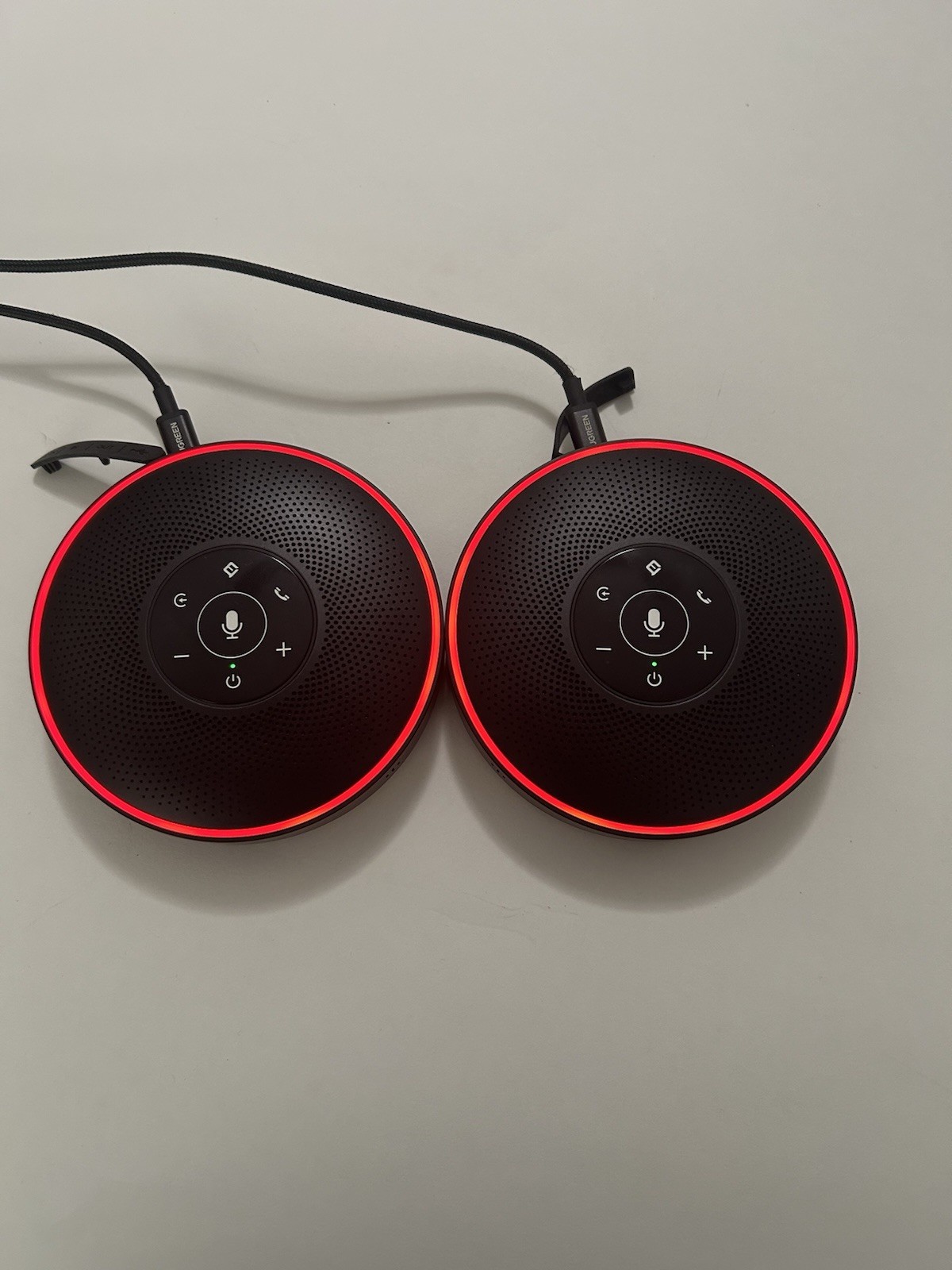 EMeet OfficeCore M220 Lite Wireless Speakerphone Black (2 Pack)