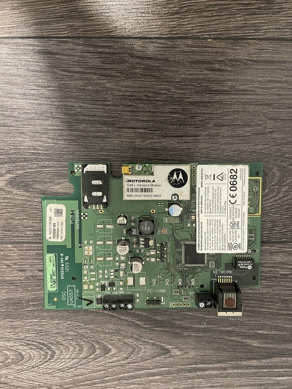 DSC TYCO - WIRELESS SECURITY ALARM COMMUNICATOR  GS2060-USA