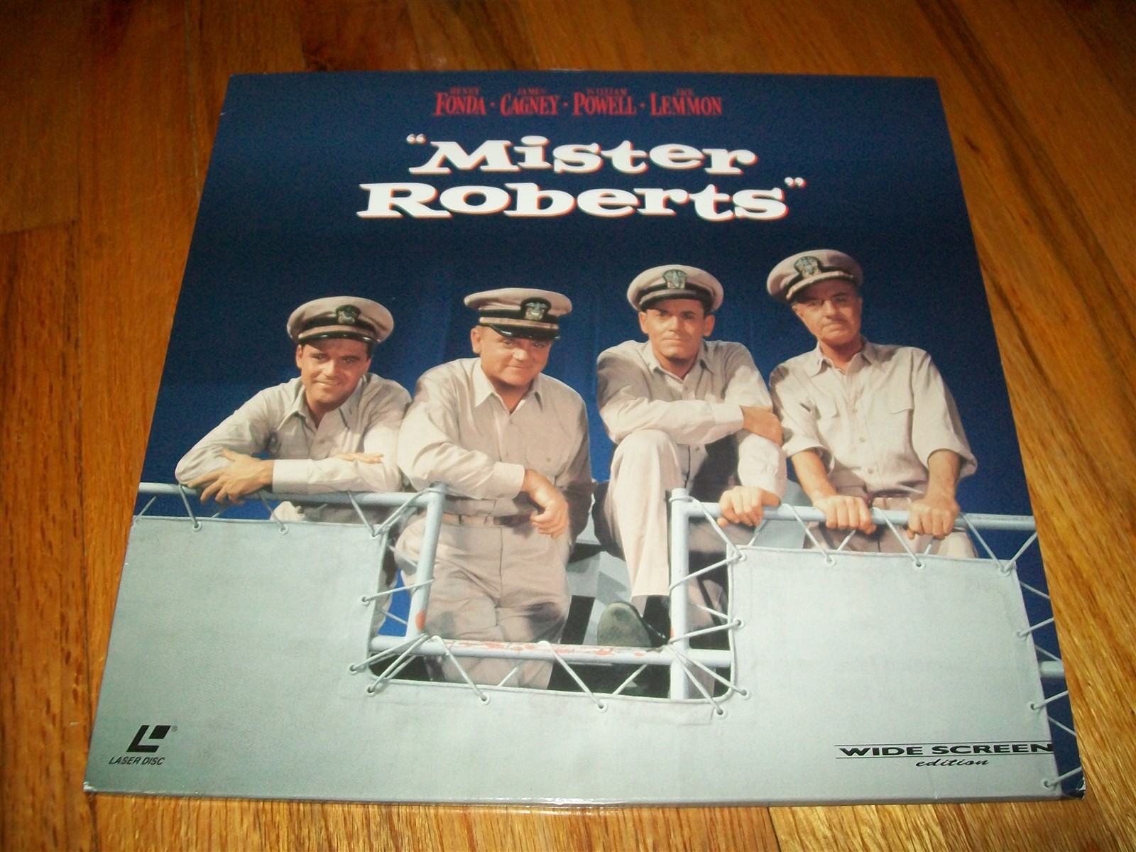 MISTER ROBERTS 2-Laserdisc LD SET WIDESCREEN FORMAT EXCELLENT CONDITION RARE!