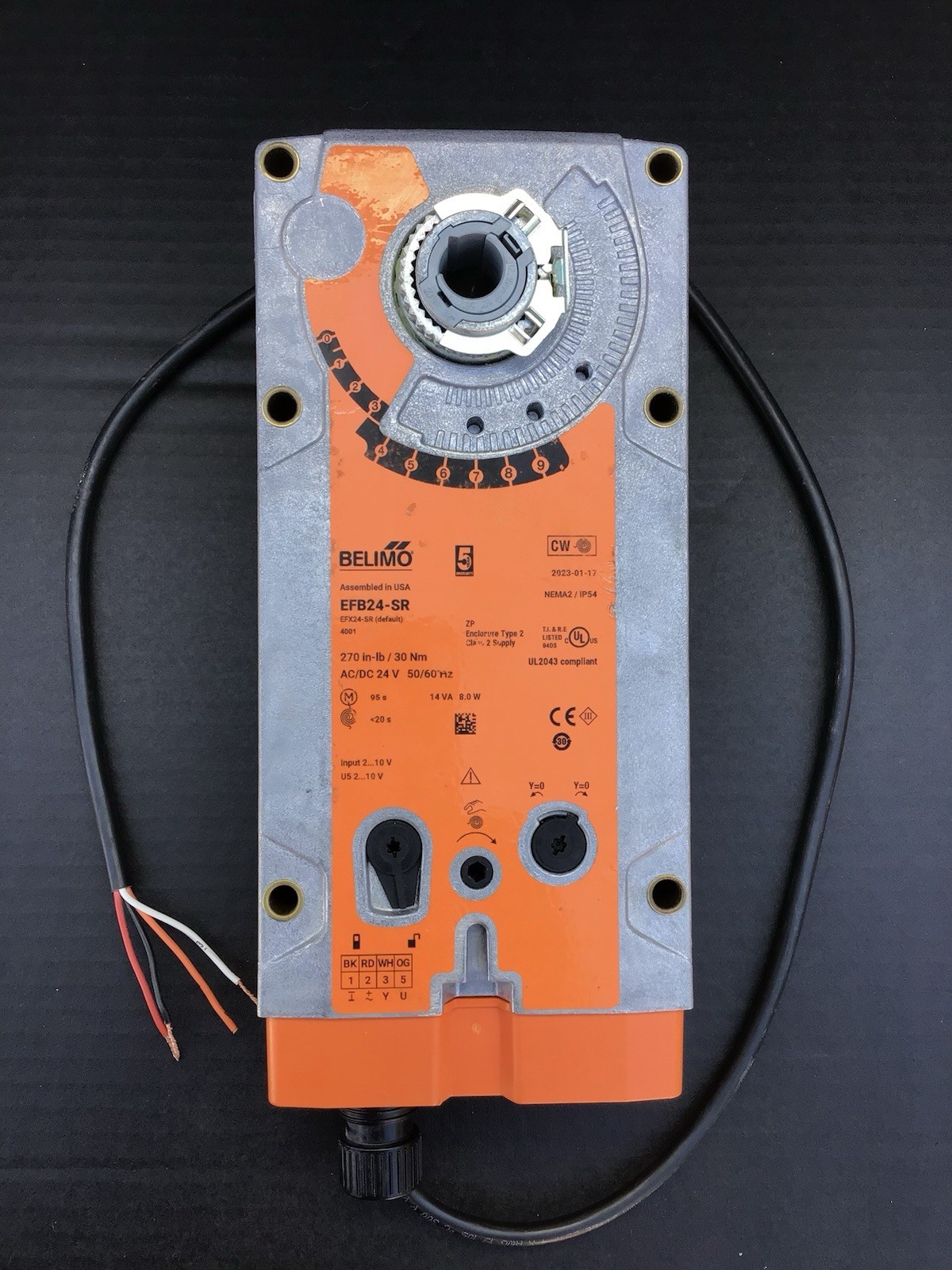 Belimo Damper Actuator - Orange