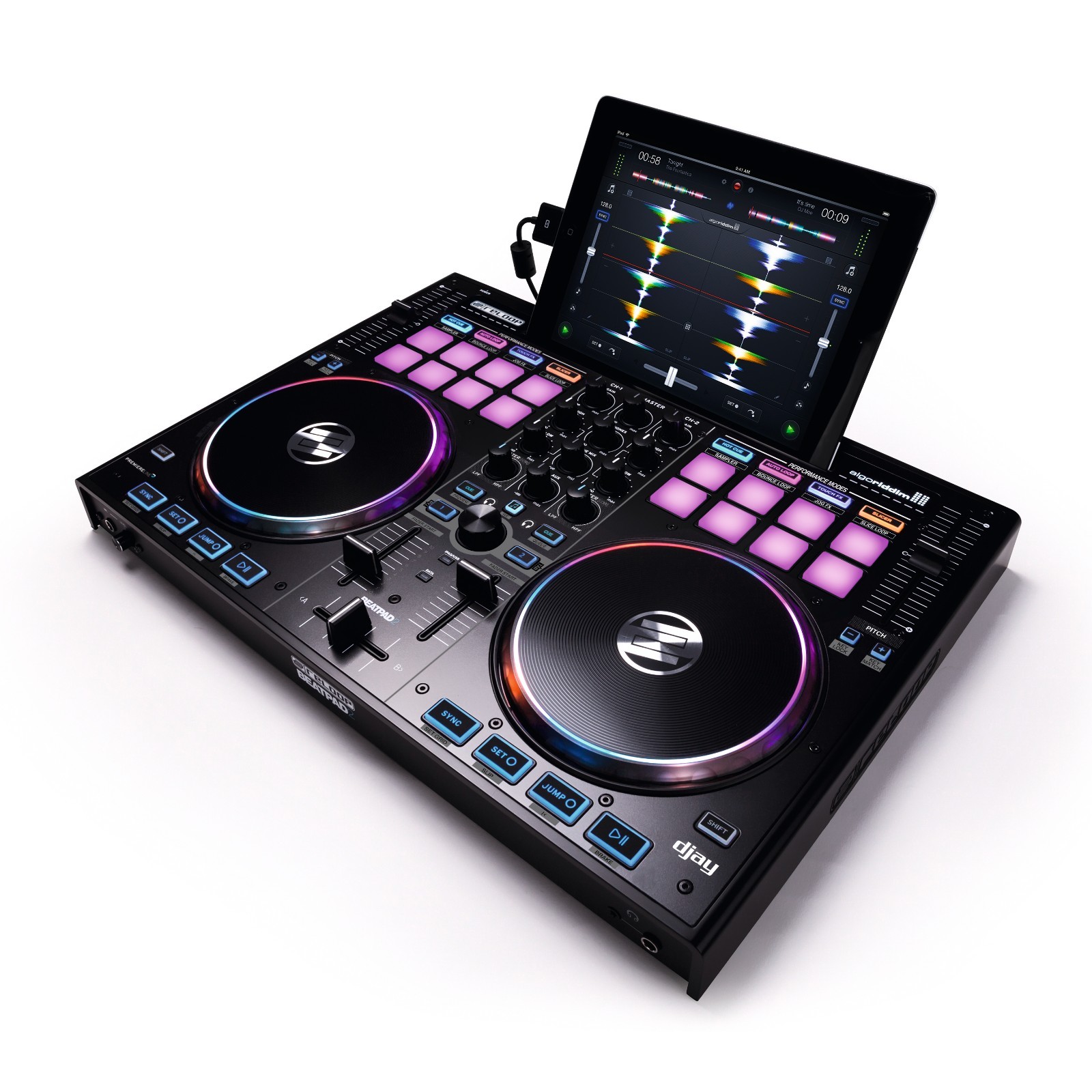 Reloop Beatpad 2 Channel DJ Controller: Made for iPad, Android/Mac