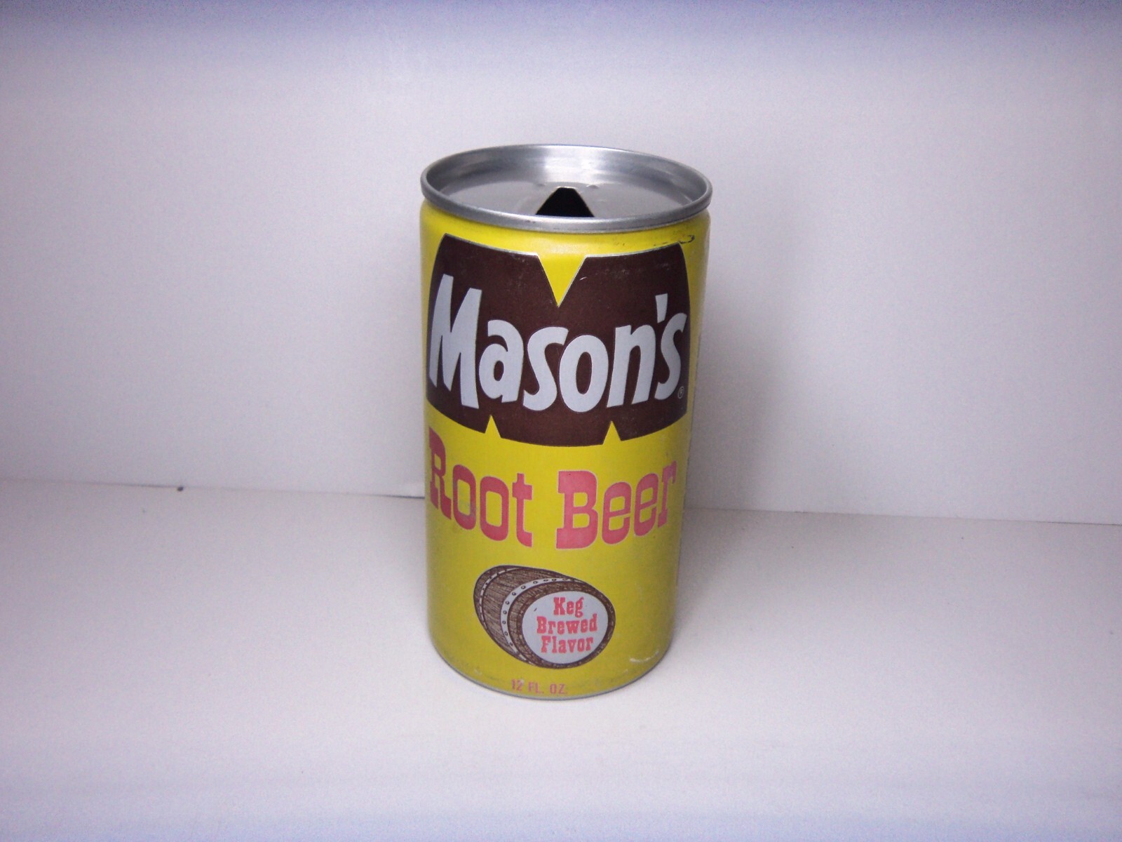 MASON'S ROOT BEER VINTAGE  ALUMINUM CAN  CINCINNATI OHIO