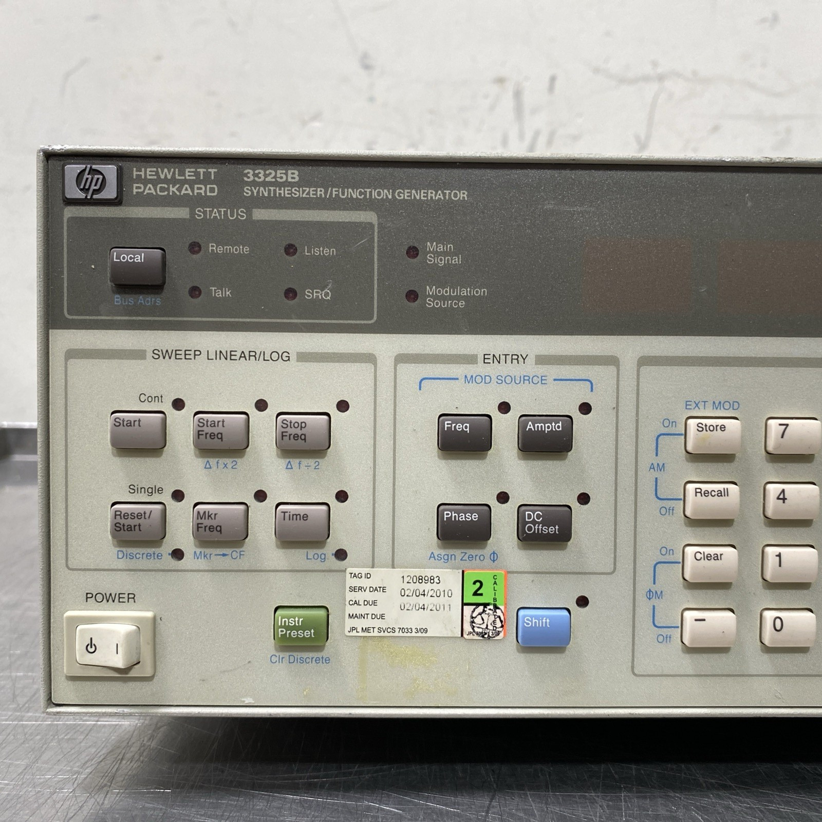 HP 3325B HP Synthesizer Function Generator