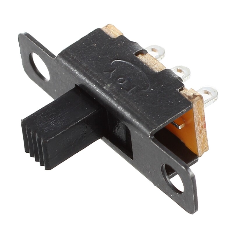 60X Black Format SPDT Sliding Switch E1C1-