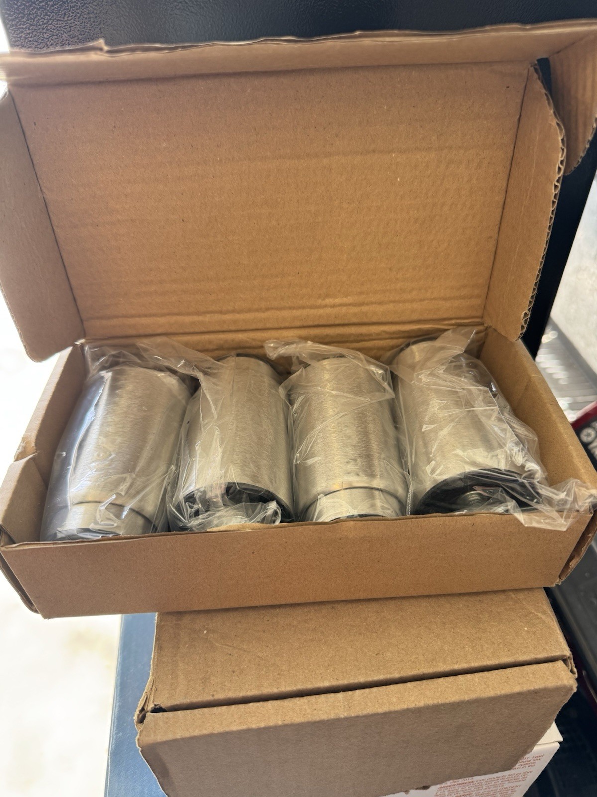 Kason Threaded Steel Industrial Adjustable Leg Foot 3/8-16, Set Of 4