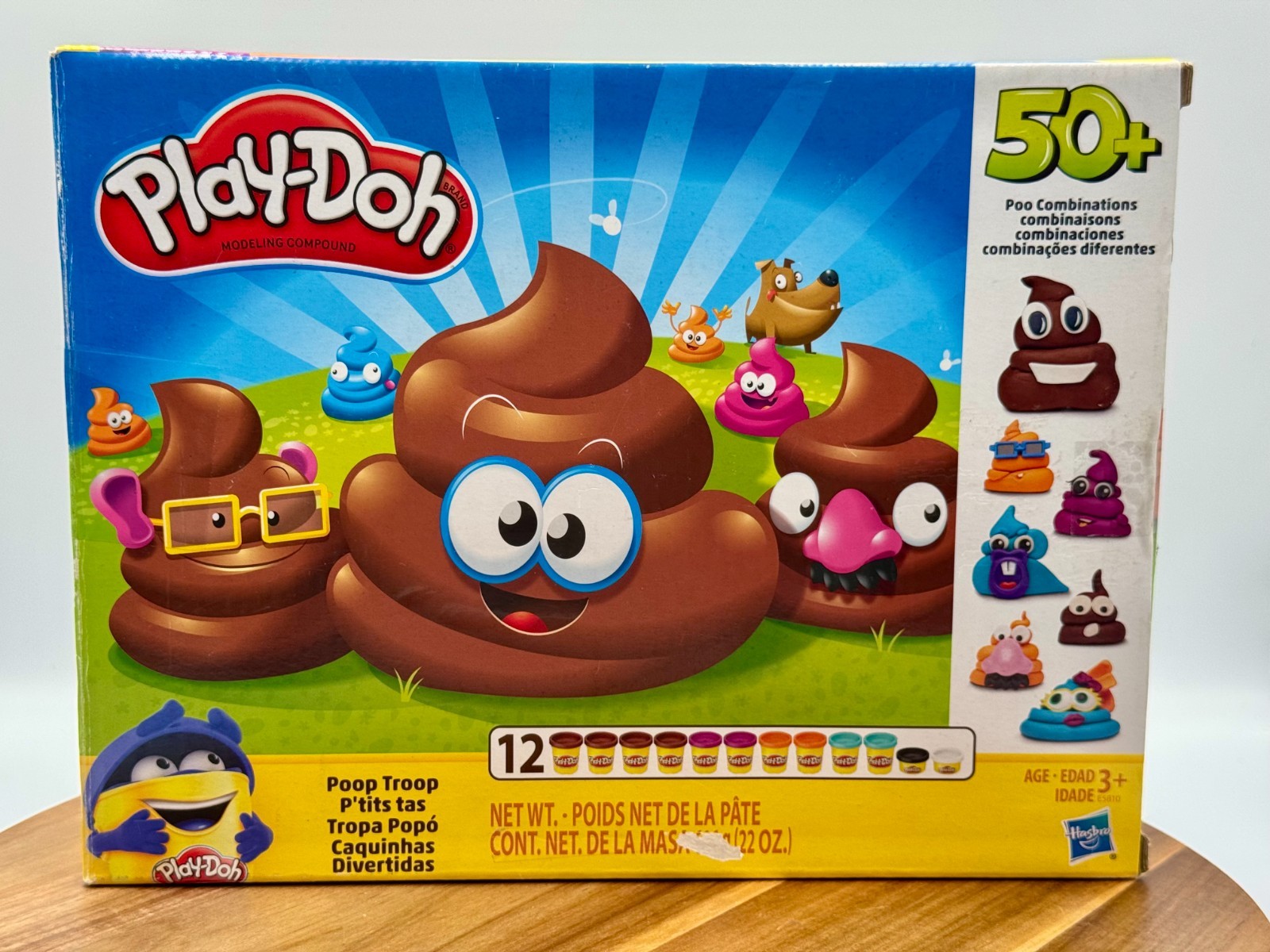 PLAY-DOH E8584 POOP TROOP  Set 50+ Poo Combinations New/Complete